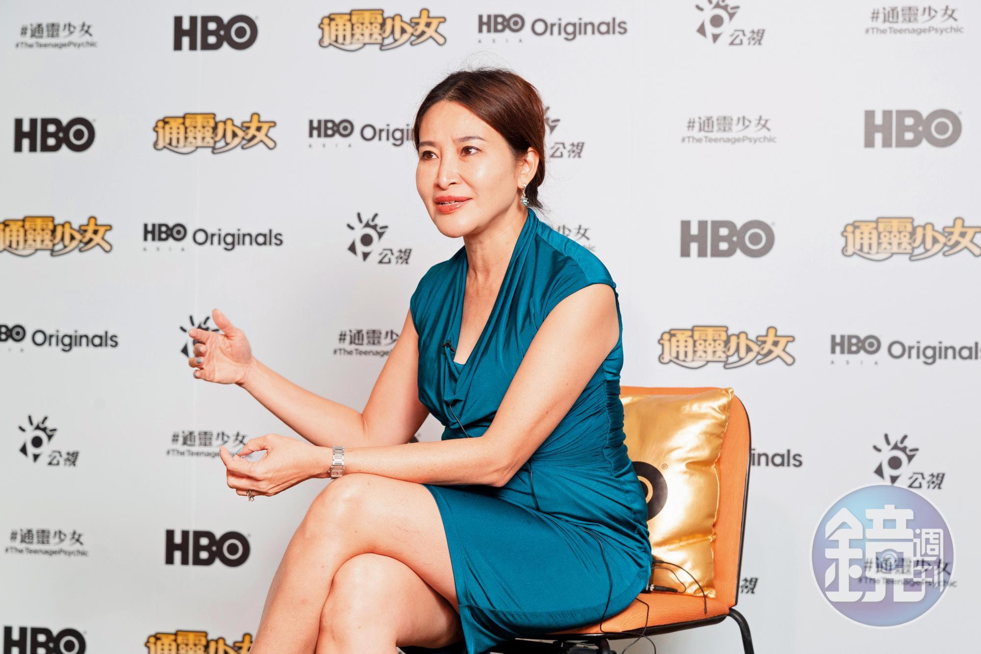 HBO Asia原創製作部資深副總裁甘蕙茵看好台灣人才及製作環境，在台灣投資多項計畫。