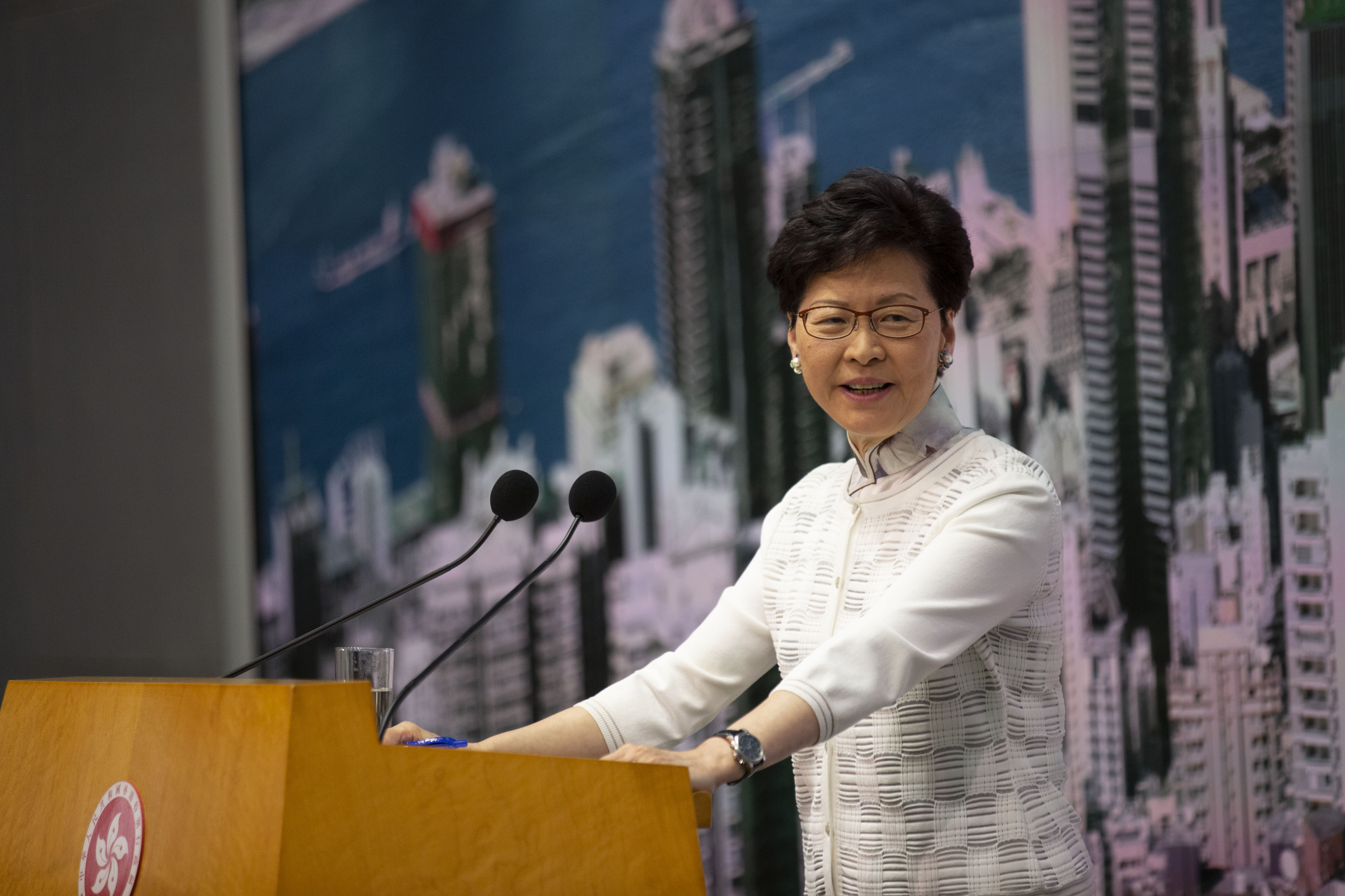 香港特首林鄭月娥今首度鬆口，表示將由港府安排陳同佳來台。圖為本刊資料照。