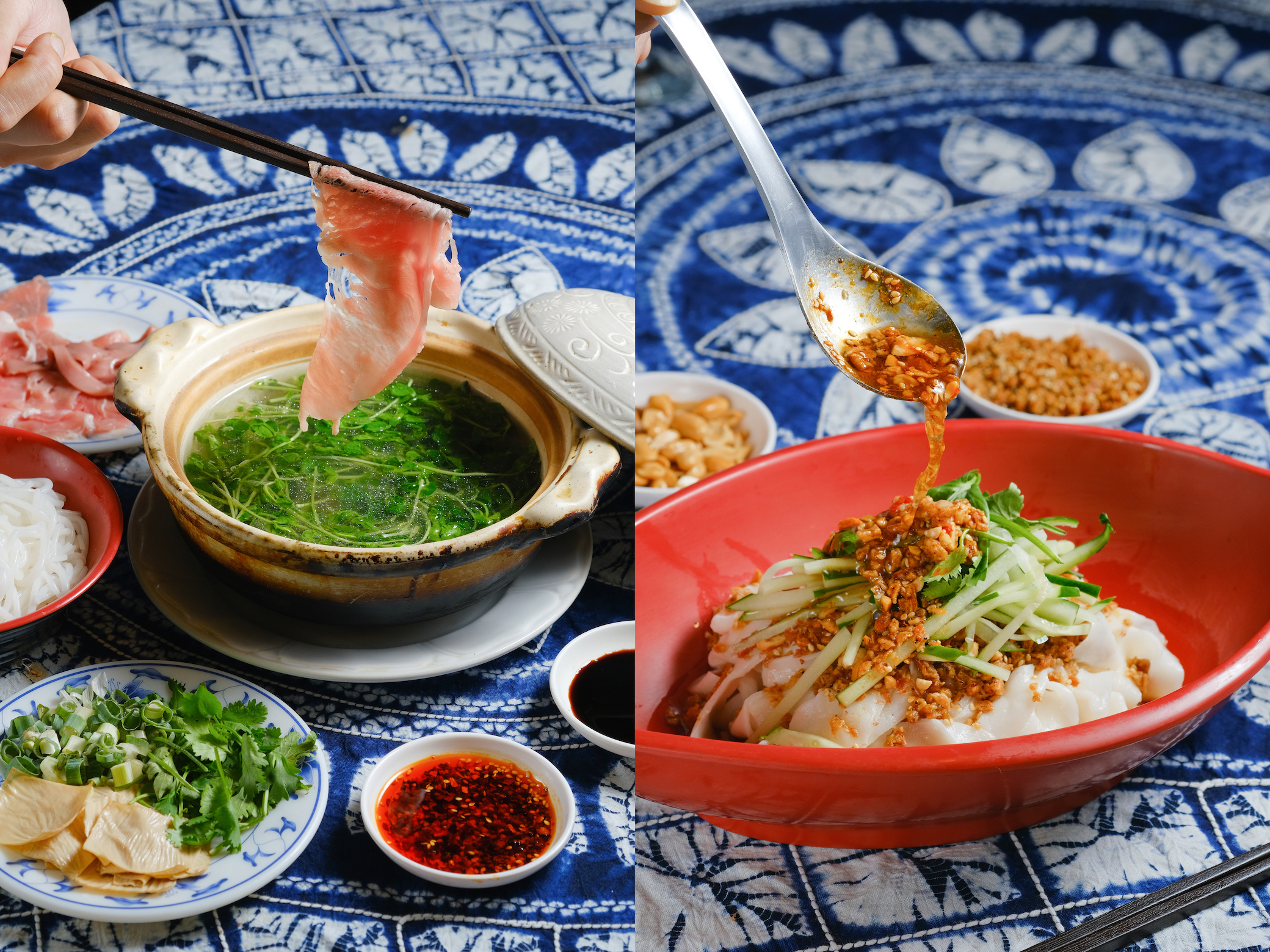 「雲南小館」提供米干、米線、大薄片等地道雲南美食。