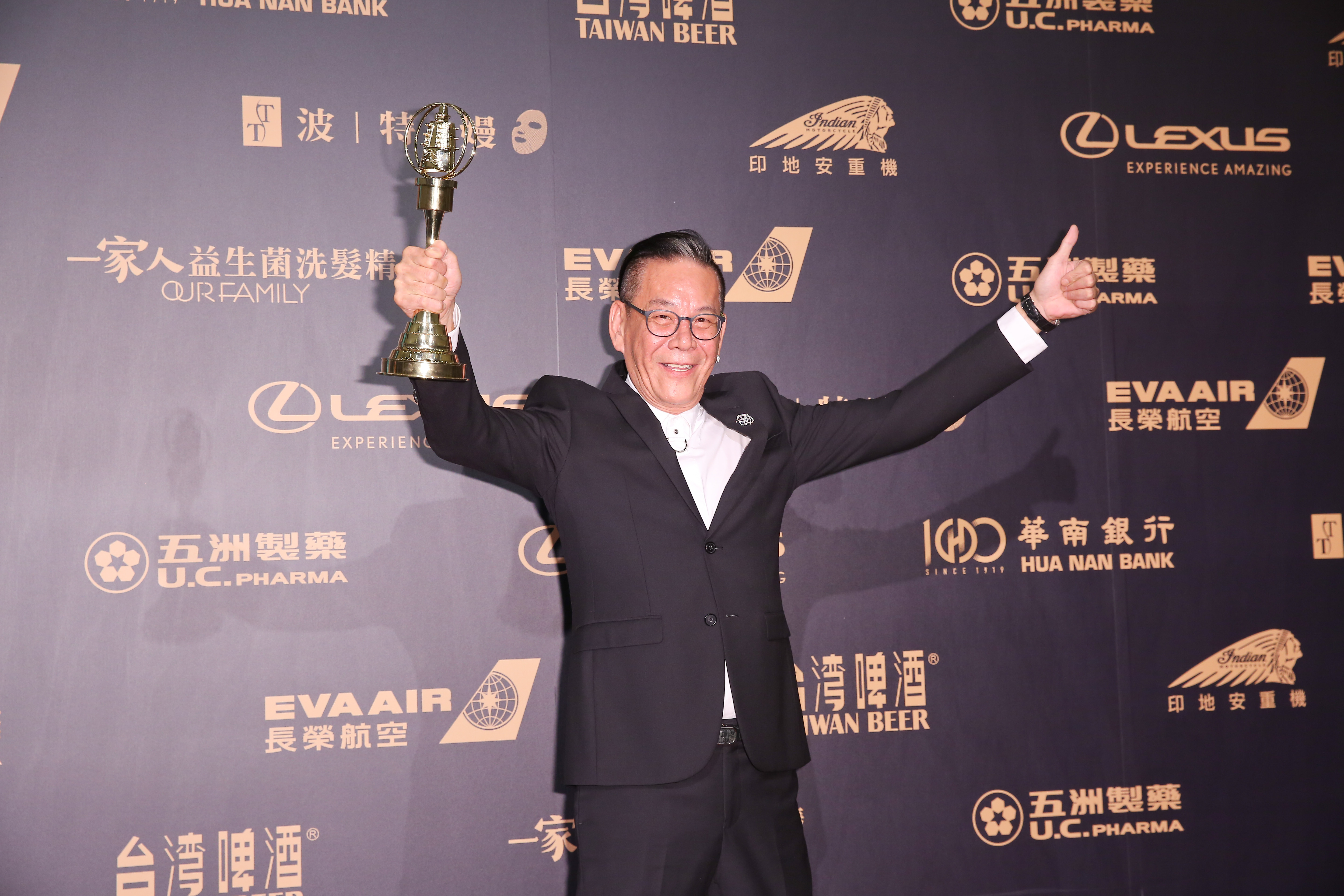 龍劭華如願奪得第54屆電視金鐘獎戲劇節目男主角獎。