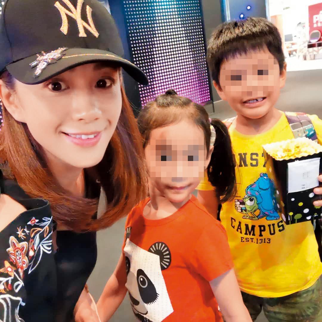 官司勝訴,法官判3個小孩的監護權皆由柯以柔獲得。(翻攝自柯以柔IG)