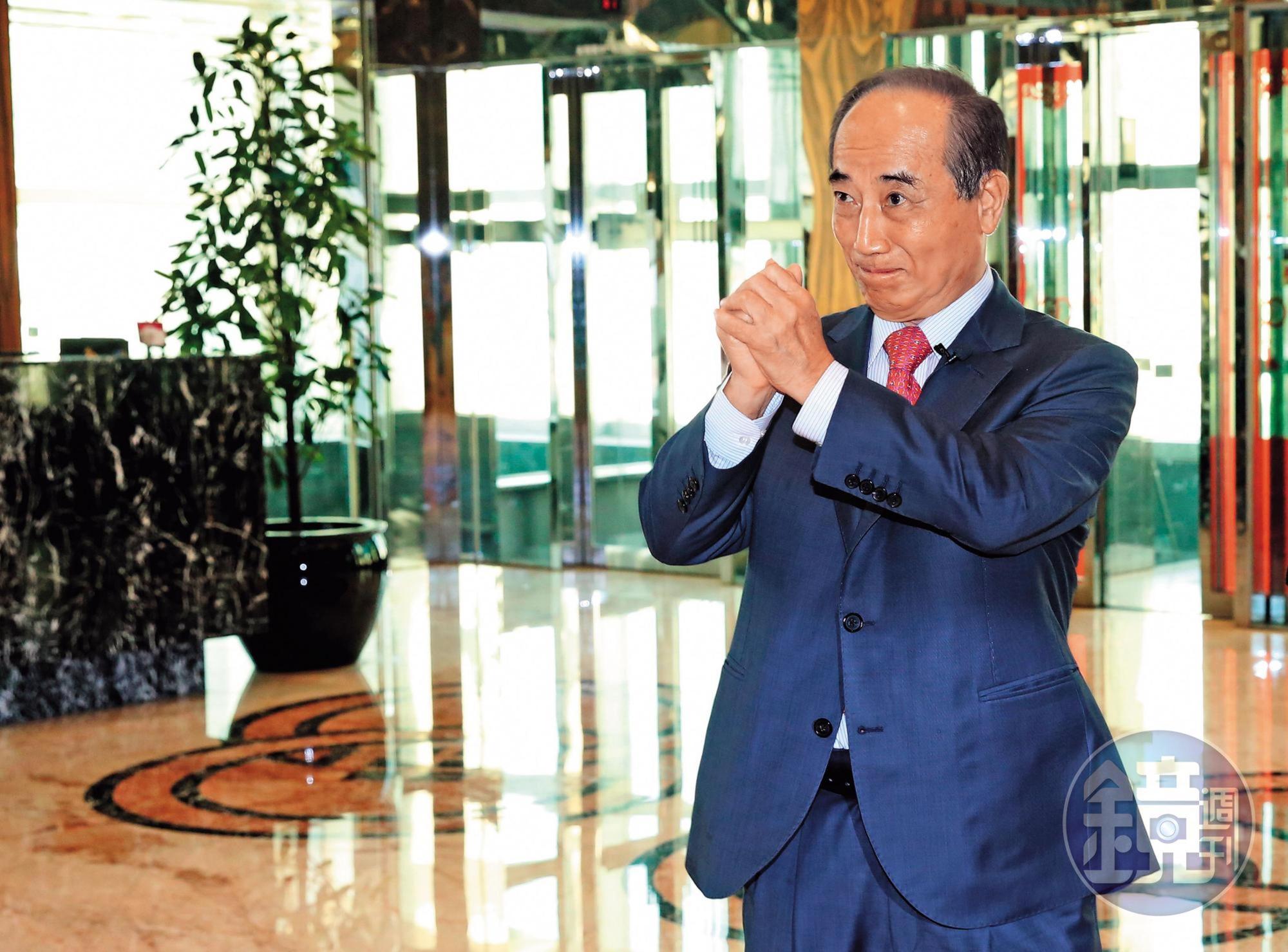 王金平投身政治浮沉40多年,最後能否走上總統之路,接下來只能靠因緣。