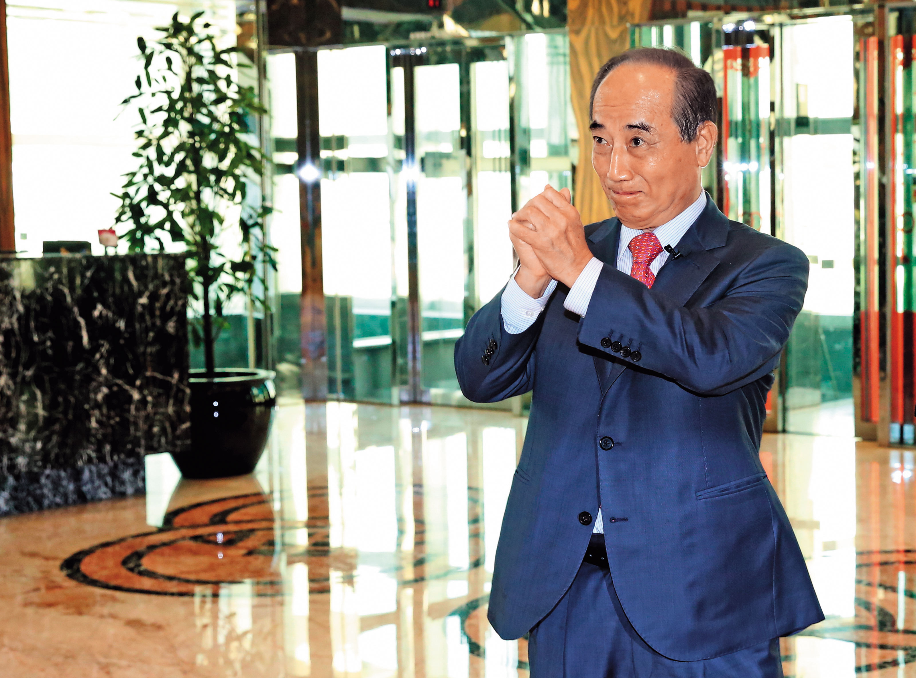 王金平投身政治浮沉40多年，最後能否走上總統之路，接下來只能靠因緣。