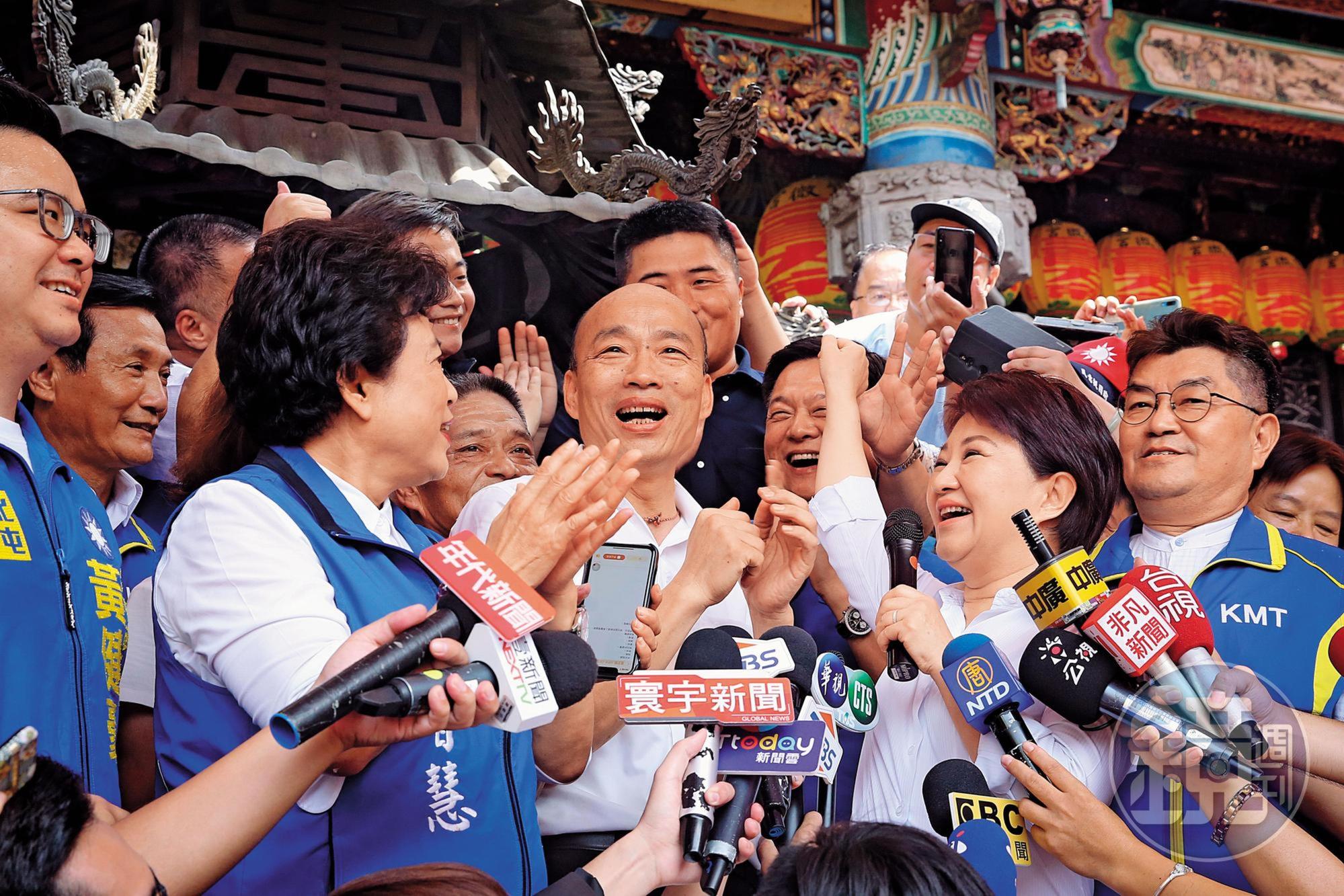 韓國瑜聲勢持續下滑，讓王金平相信爭取橘營門票，將有一搏的機會。