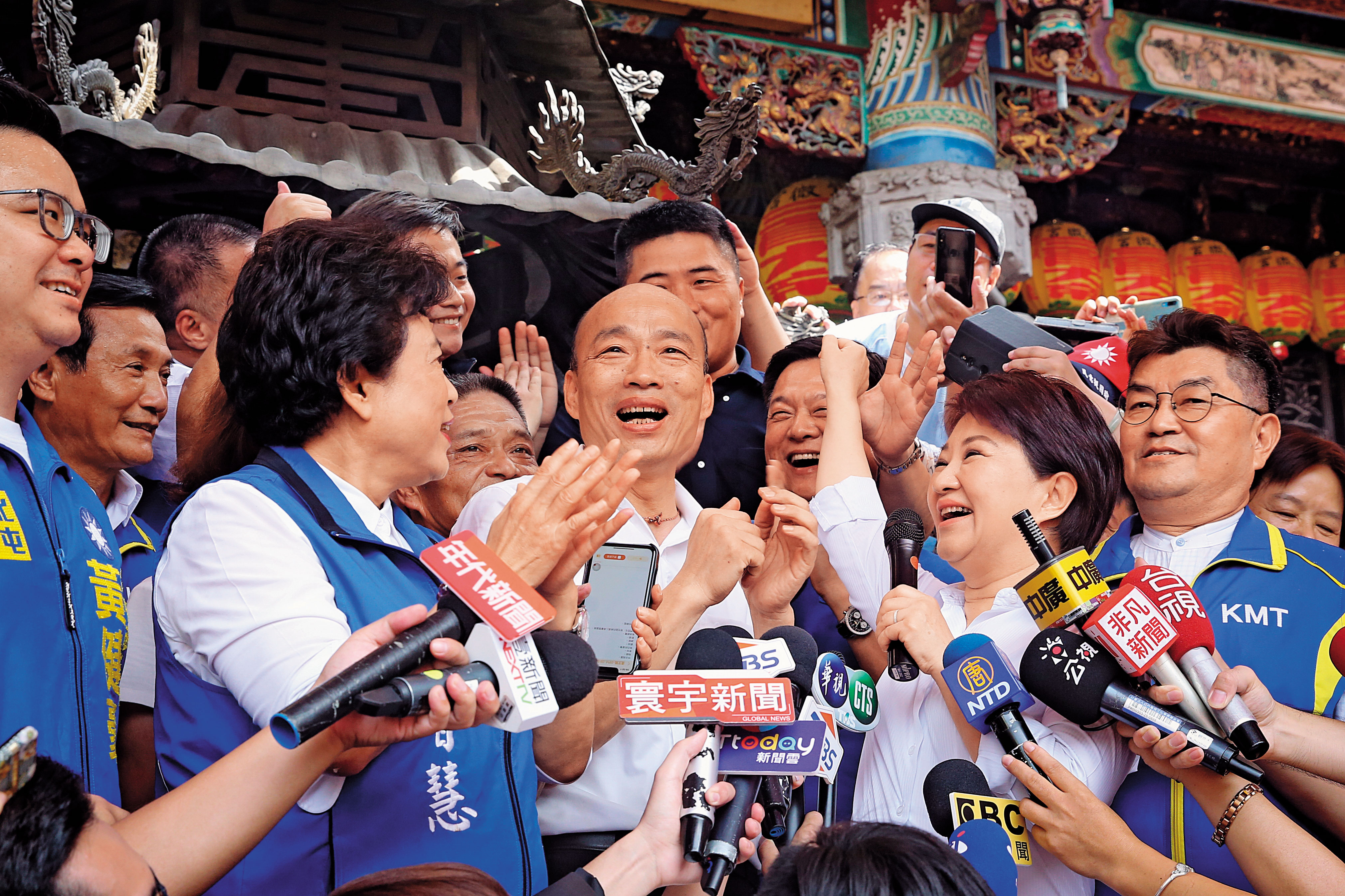 韓國瑜聲勢持續下滑，讓王金平相信爭取橘營門票，將有一搏的機會。