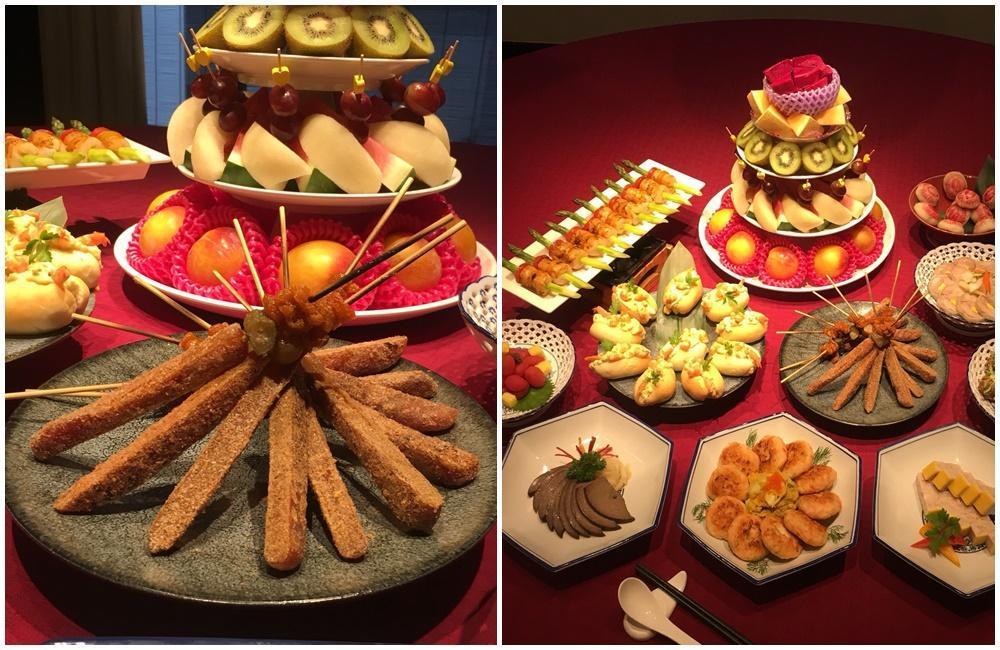 在臺南藝術節的「府城流水席Flowing Feast」可以吃到林敬堯主廚拿手的烏魚子棒棒糖。（Cookmania提供）