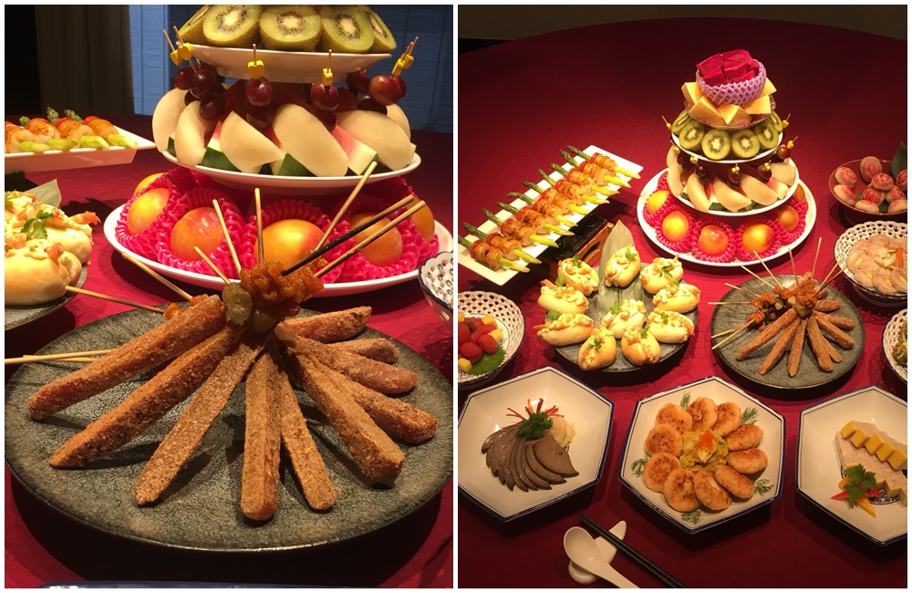 在臺南藝術節的「府城流水席Flowing Feast」可以吃到林敬堯主廚拿手的烏魚子棒棒糖。（Cookmania提供）