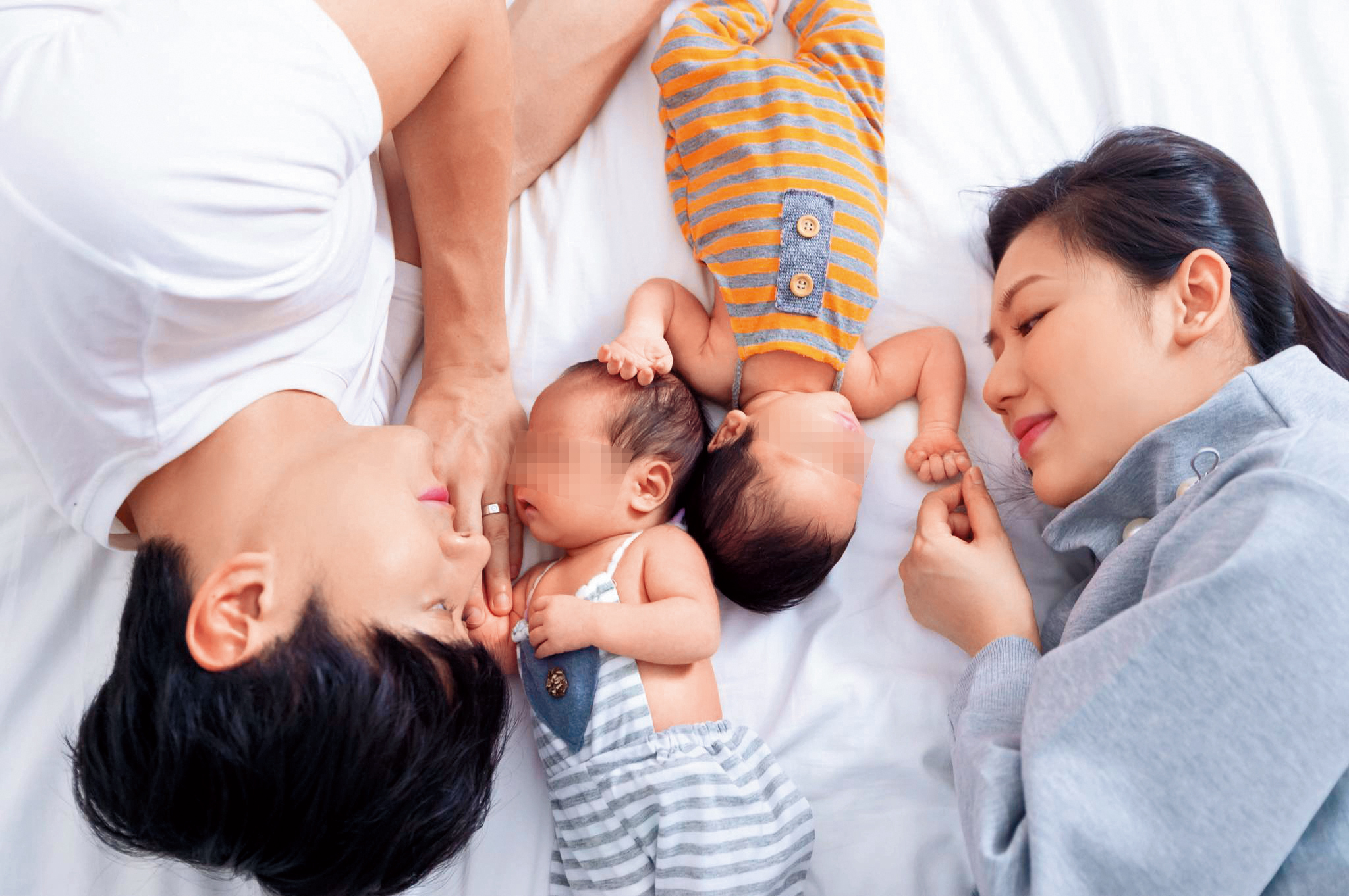 馬俊麟和太太育有一對雙胞胎兒子，如今婚姻岌岌可危。（翻攝自馬俊麟臉書）