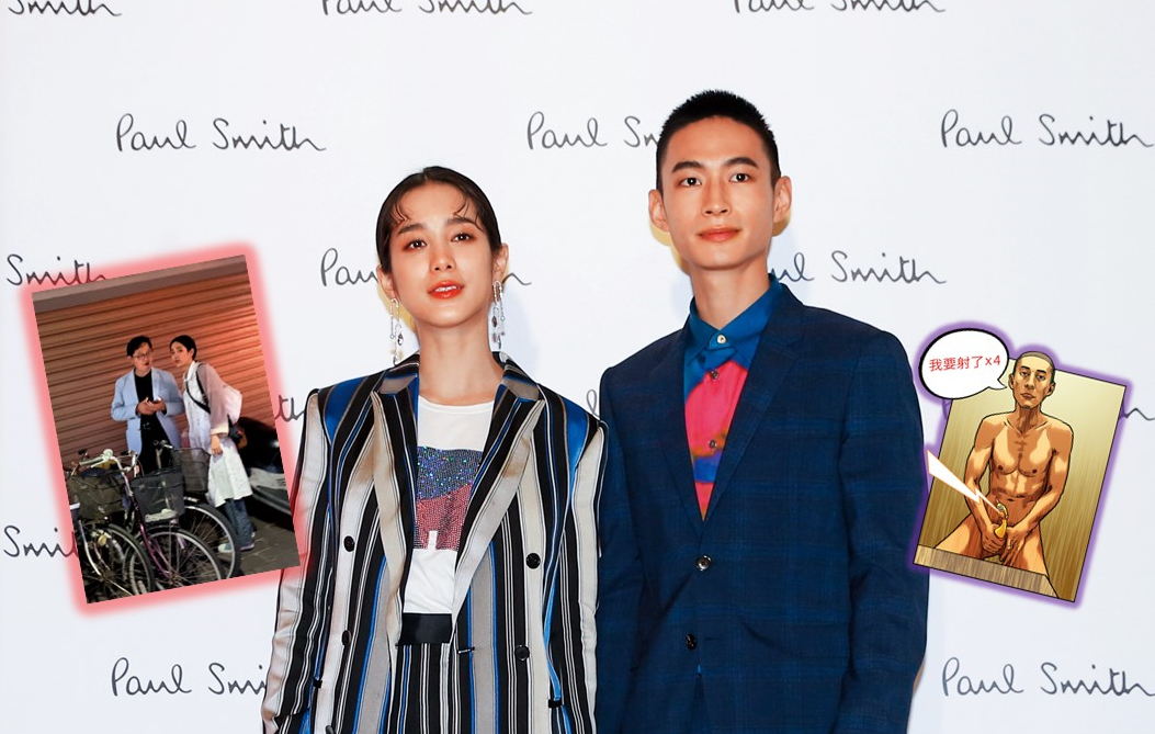 温貞菱（左）和黃河（右）這對文青情侶，外型相襯之外，在戲劇上的成就旗鼓相當，私生活也充滿情欲。