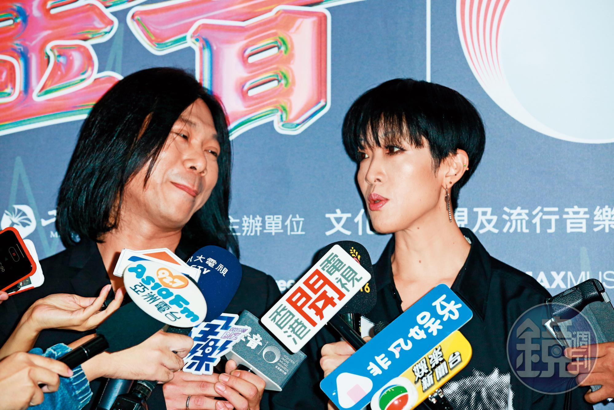 陳珊妮很迷鬼娃,結果自己也長得愈來愈像。瑪莎巧笑倩兮。