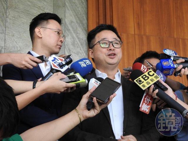 民進黨祕書長羅文嘉今(9日)受訪回應時事議題。