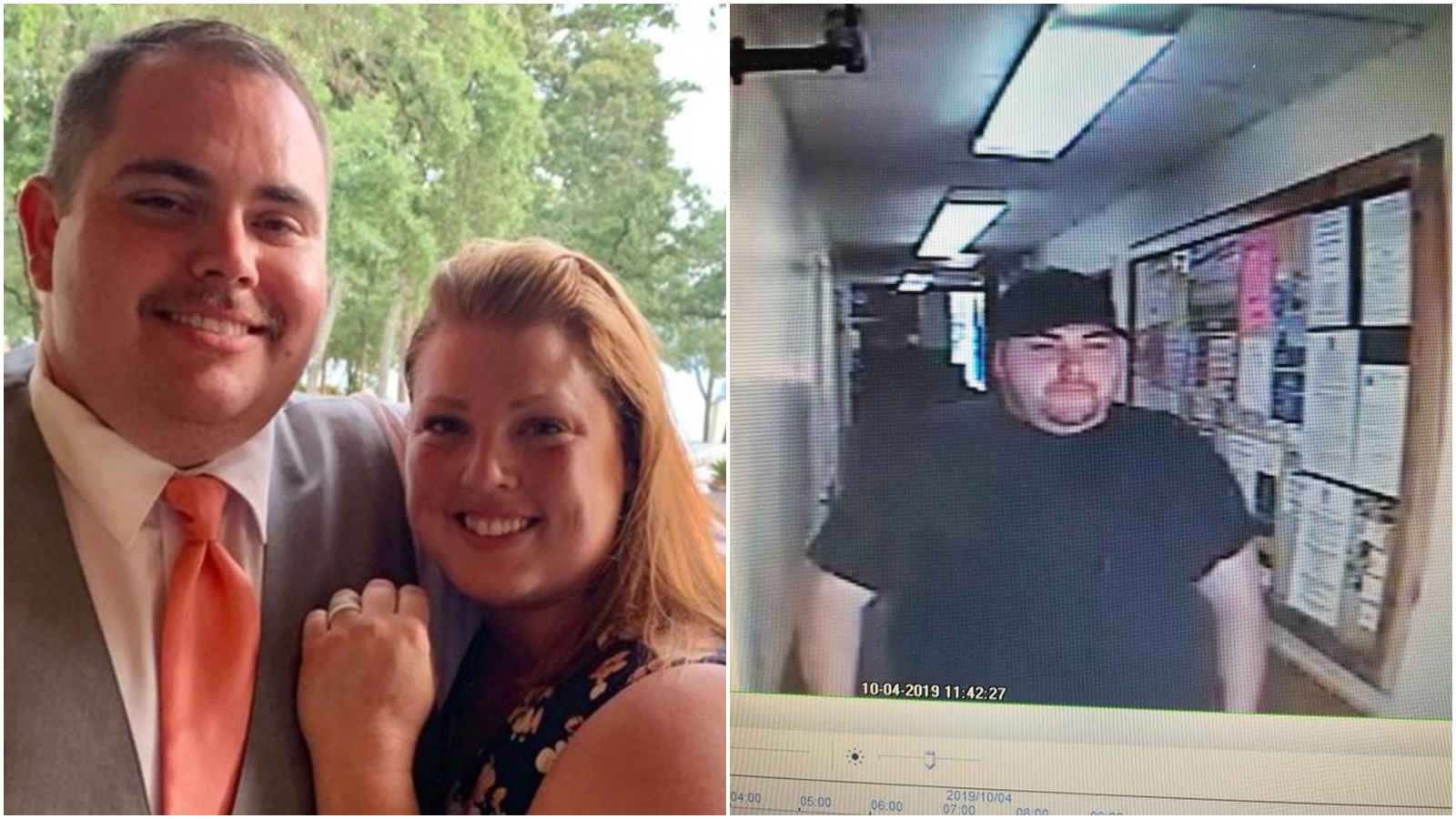 美國準新郎因為沒有足夠的錢支付婚禮費用，因此跑去搶銀行而被捕。（合成圖，翻攝自臉書）