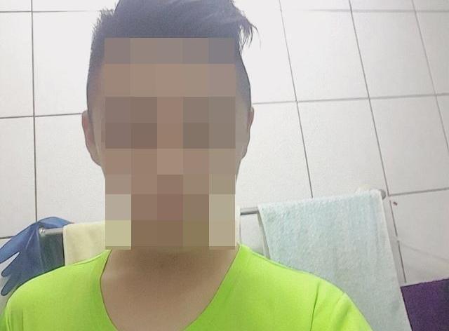 就讀高醫的林姓學生,因與老翁搶場地糾方,竟潑灑化骨水害死老翁。(翻攝畫面)
