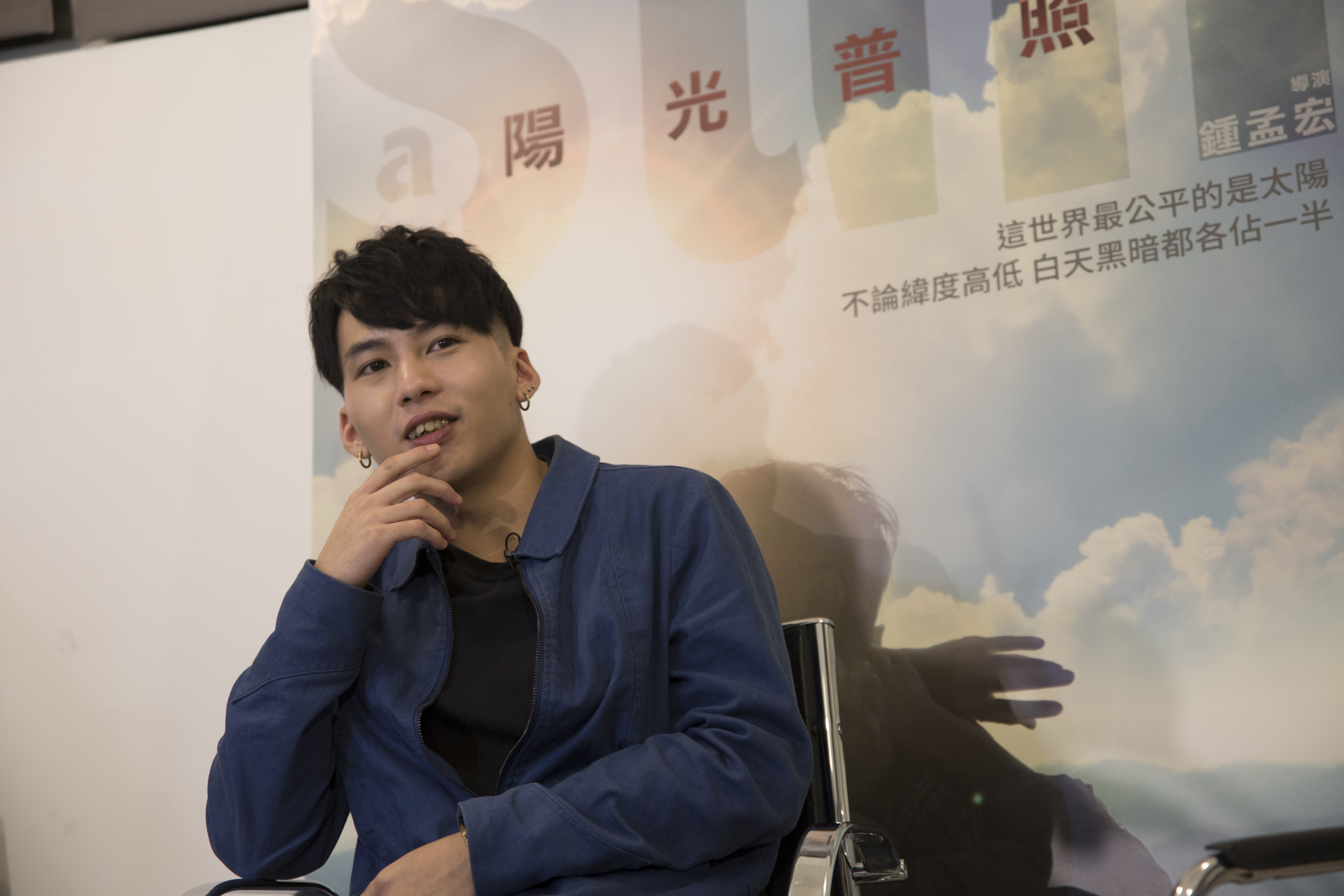 巫建和提及與父親的相處，竟與他在《陽光普照》裡與陳以文的互動頗為相似。