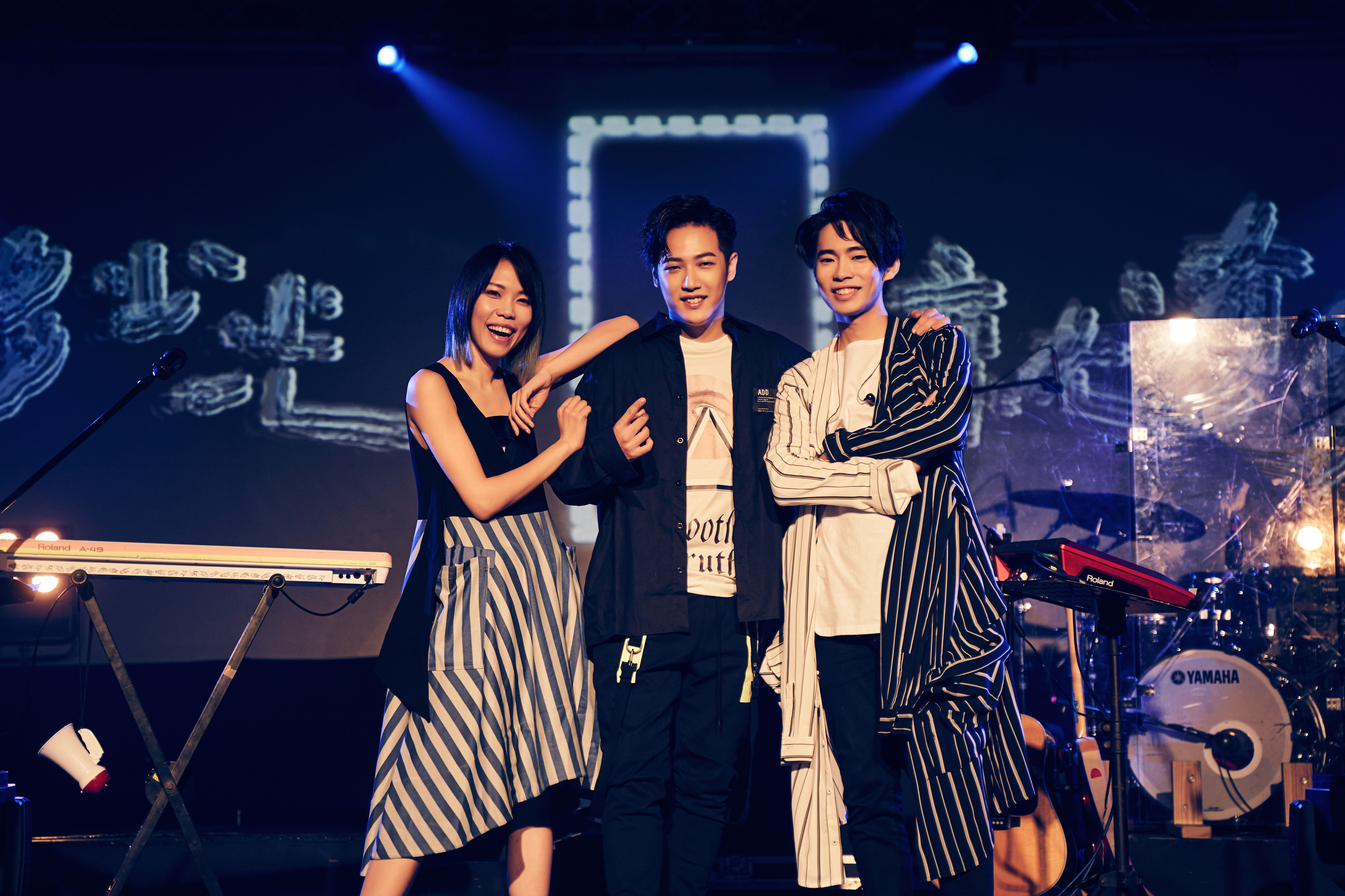 Crispy脆樂團特別邀請熊仔為專輯同名巡演台北場站台，三人的演出讓粉絲大呼過癮。（好多音樂提供）