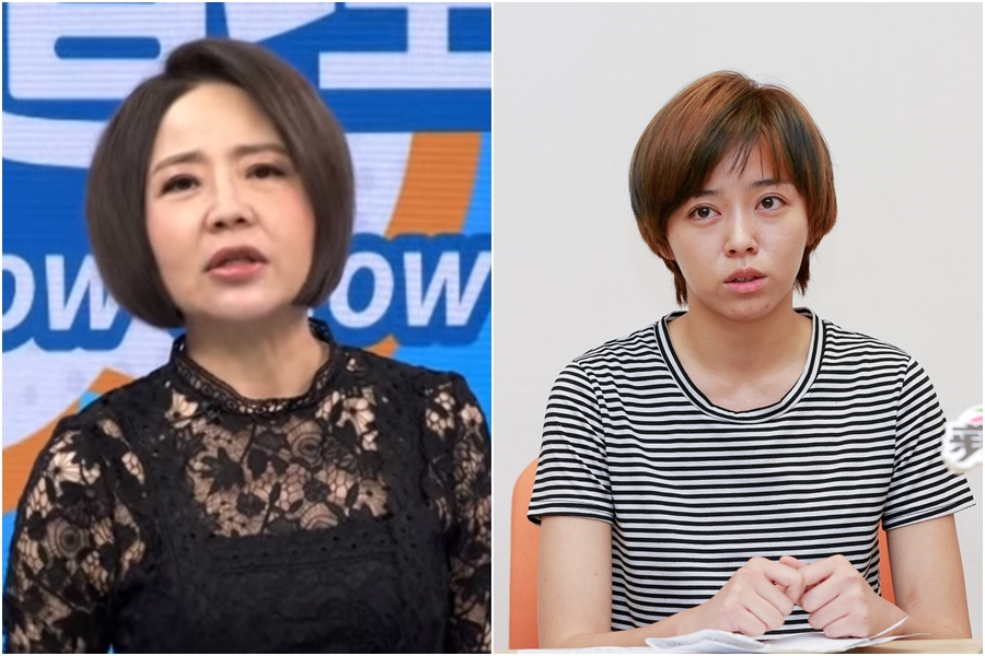 節目《什麼道理》中探討「馬王戀」話題，于美人分析通常打官司只有2個目的：「第一個出一口氣，第二個打錢」。（左圖翻攝自東風衛視YouTube頻道、右圖為資料照）