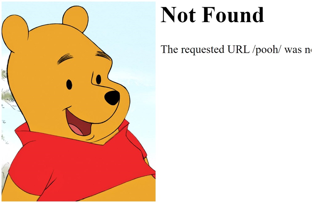 迪士尼被網友發現，小熊維尼恐因得罪習近平從官網上被消失了。（翻攝自Winnie the Pooh粉絲專頁、迪士尼官網）