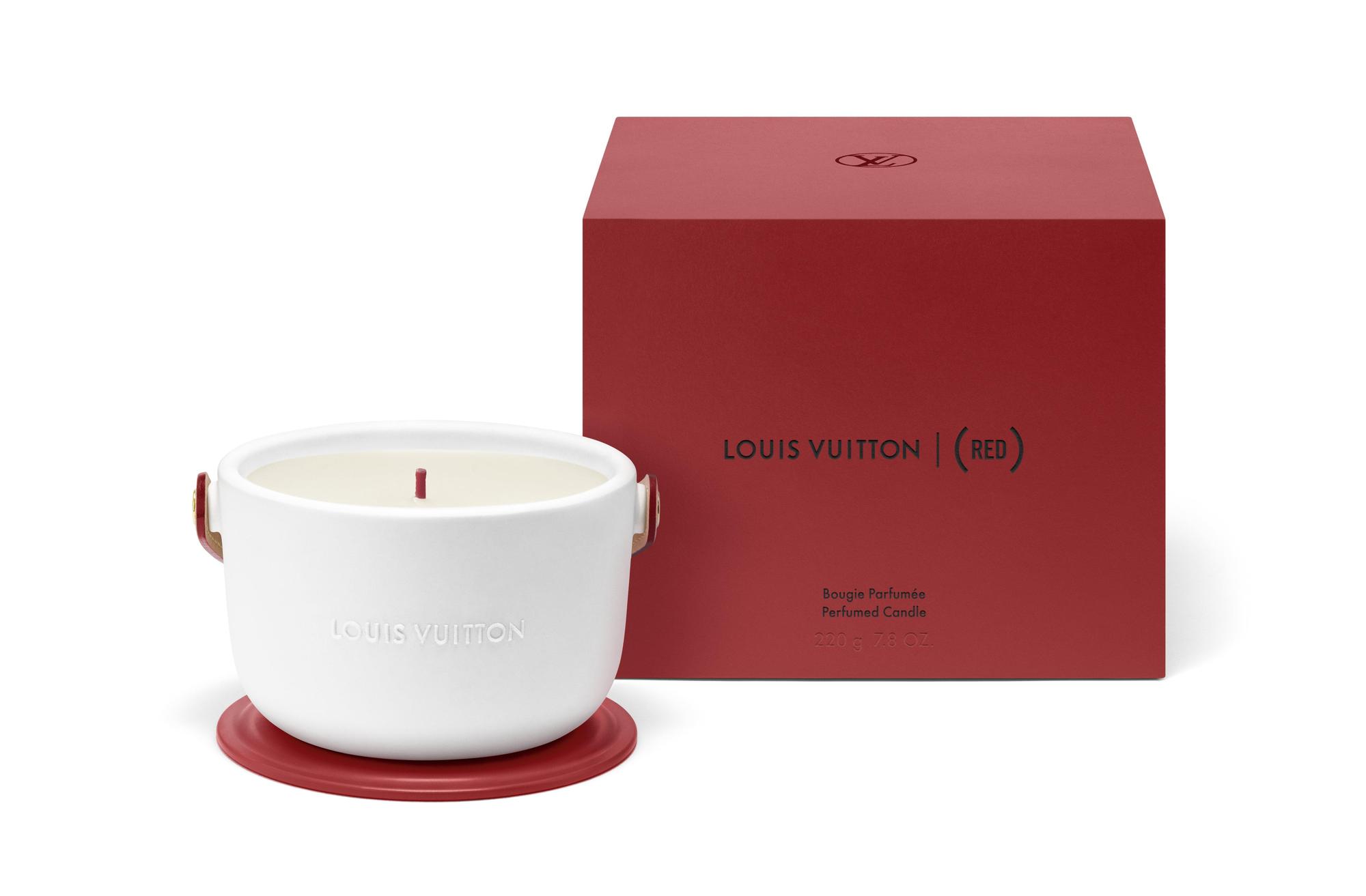 路易威登I(RED)香氛蠟燭220g,NT$7100。(路易威登提供)