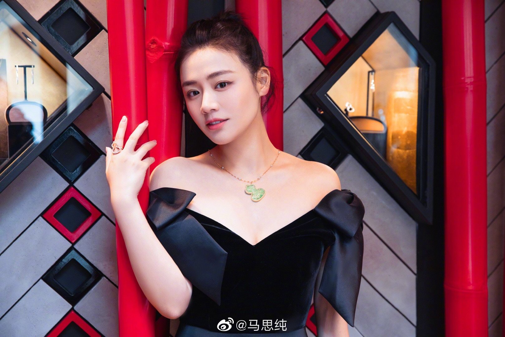 馬思純面孔精緻，不過因為屬於易胖體質，為戲增胖後很難瘦回來。（翻攝自馬思純微博）