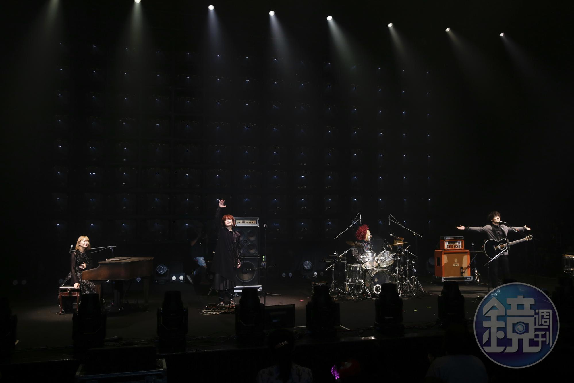 SEKAI NO OWARI 世界末日樂團11日在台舉辦演唱會。