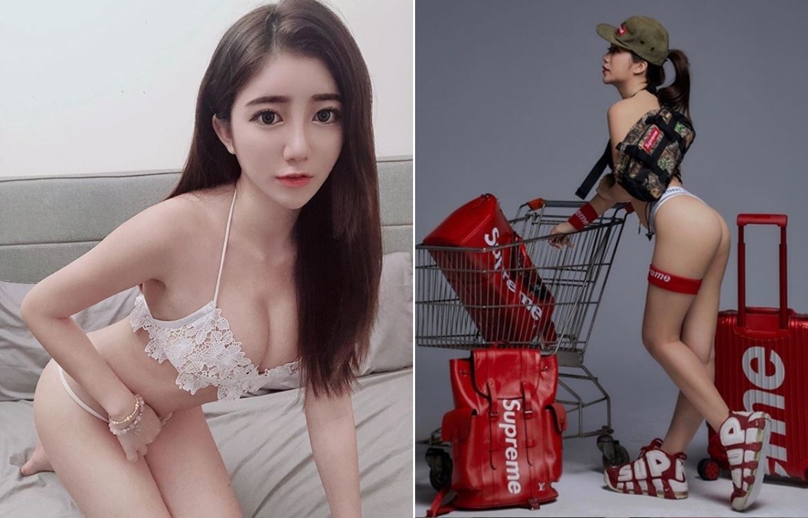 天燈妹改走勵志路線，性感照配心靈雞湯文大受粉絲歡迎。（翻攝自evelyn1998 IG）