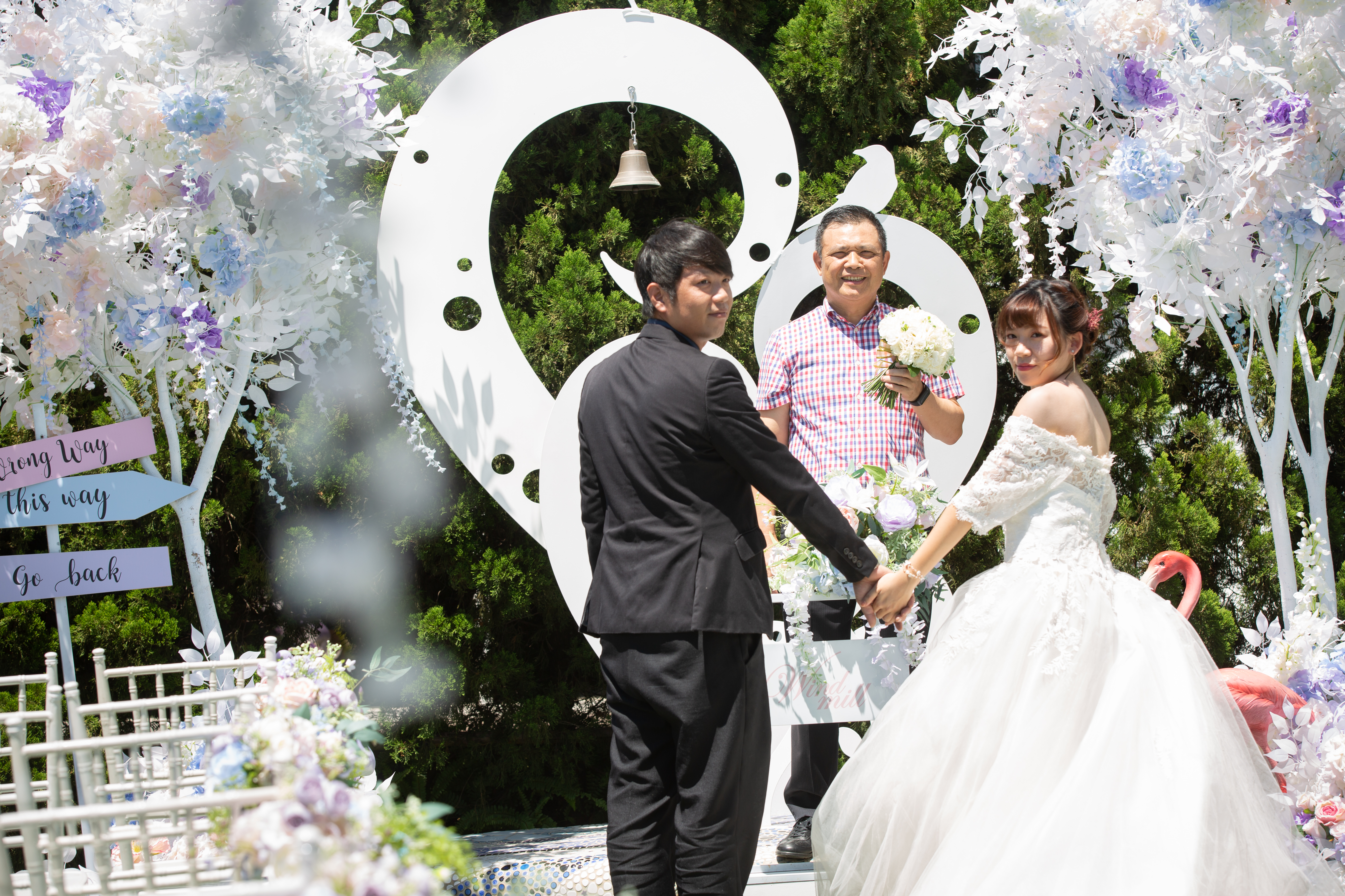 吳永強認為婚禮不該只是一場飯局，他學習西方戶外觀禮儀式，為新人創造更多美好回憶，拚成國內戶外婚宴龍頭。