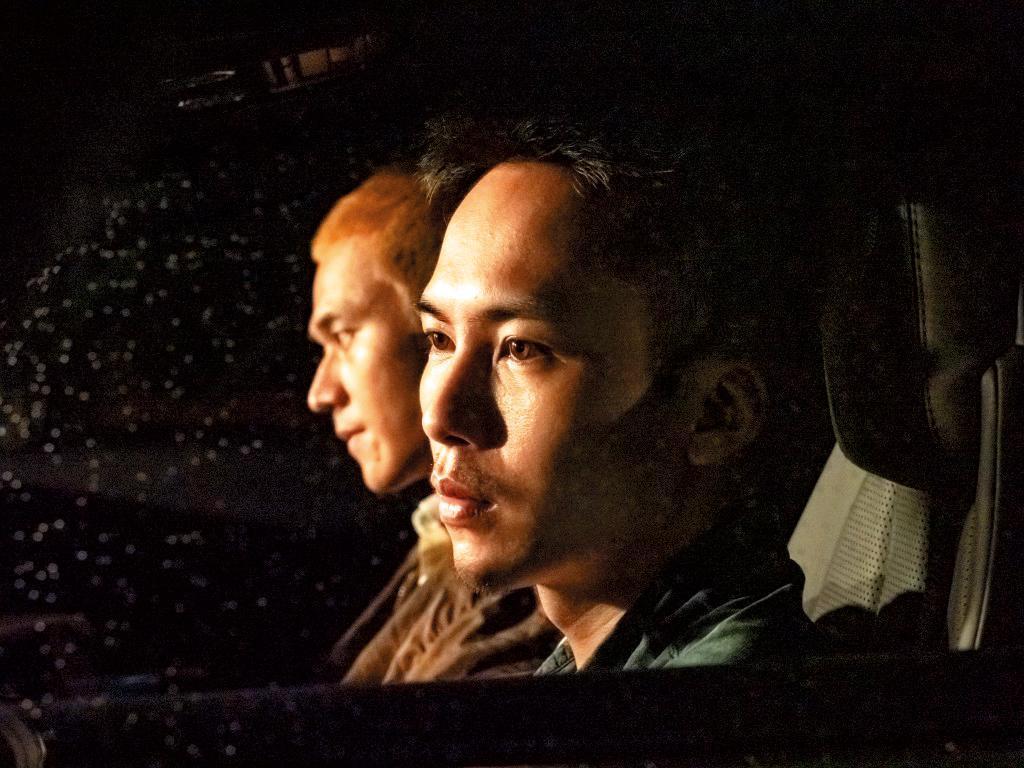 巫建和(右)與劉冠廷(左)同台飆戲,分別入圍金馬最佳男主角與男配角。(甲上提供)