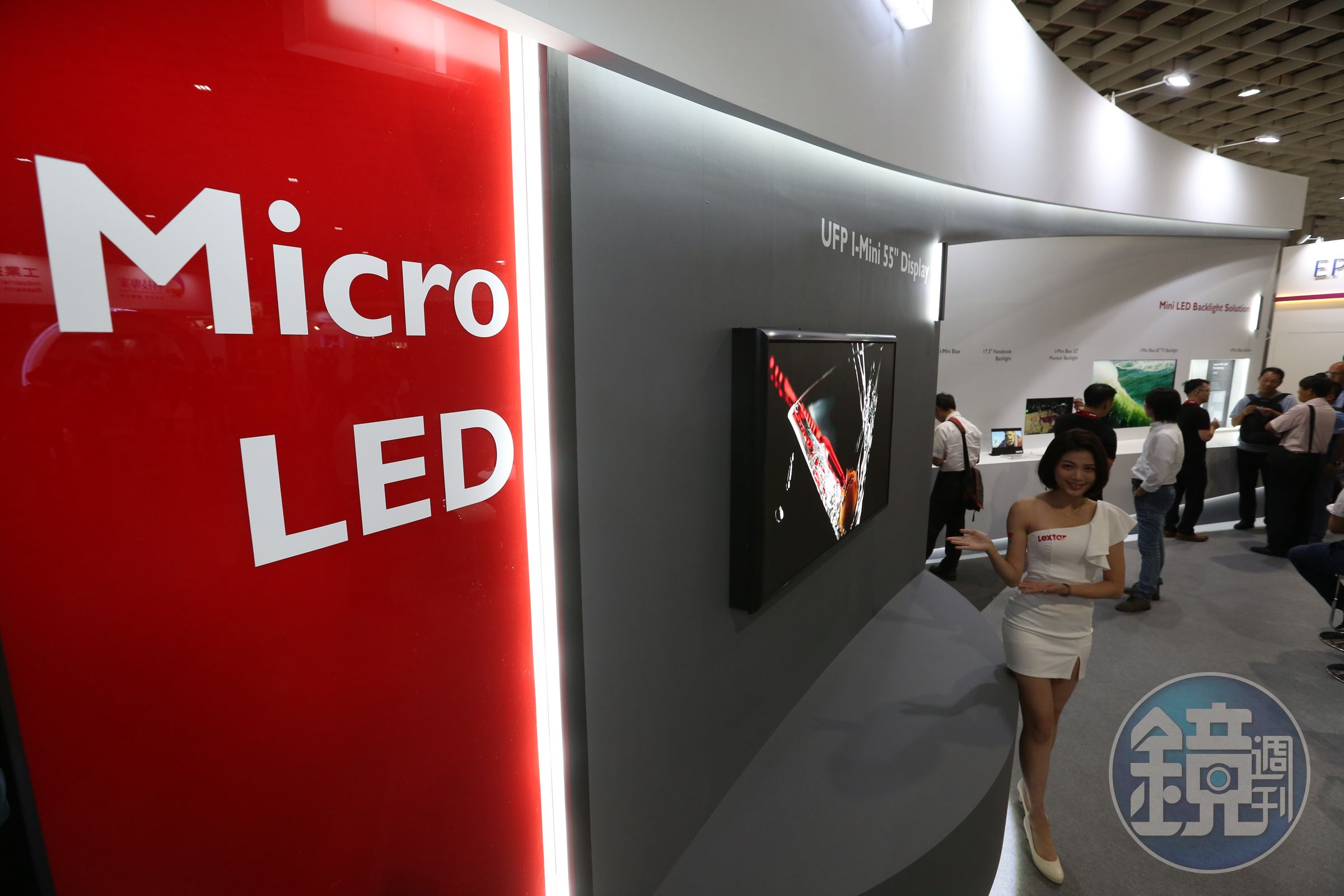 東貝光電轉型到Micro LED市場，讓LCD顯示器有更高的亮度、更寬的色域，並且讓LED可以廣泛應用在汽車、手機、筆電以及顯示器上面。