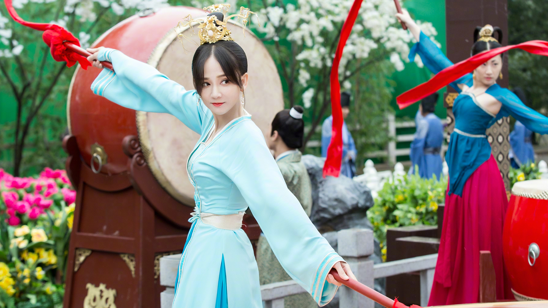 陳喬恩完美詮釋隋朝開國皇帝楊堅背後溫良賢淑、智勇雙全的一代皇后獨孤伽羅。（中天）