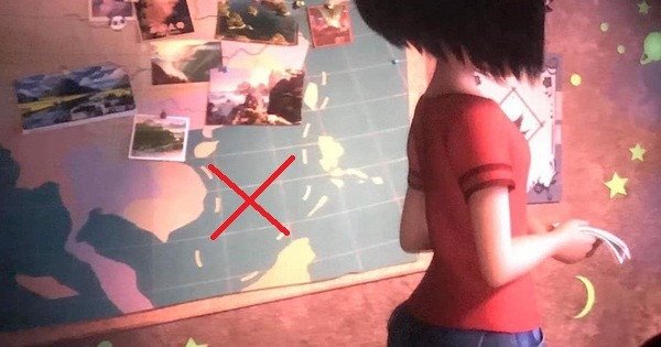 《壞壞萌雪怪》因場景涉及南海地區領海爭議，遭越南下架。（翻攝自Mike Tatarski推特）