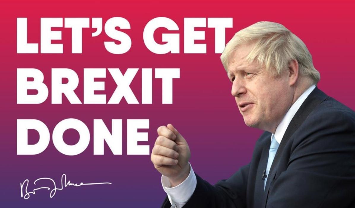 英國國會和首相仍對脫歐未有定論,民眾則對於該議題感到厭倦。(翻攝Boris Johnson推特)