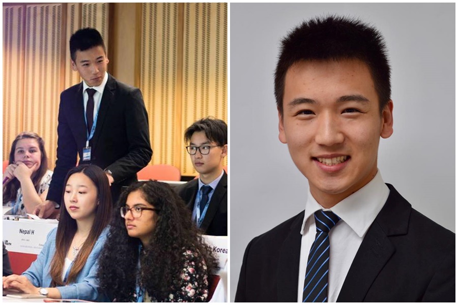 台裔紐西蘭籍的19歲青年王費雪，成為紐西蘭北島羅托魯市史上最年輕的市議員。（翻攝自Fisher Wang臉書）