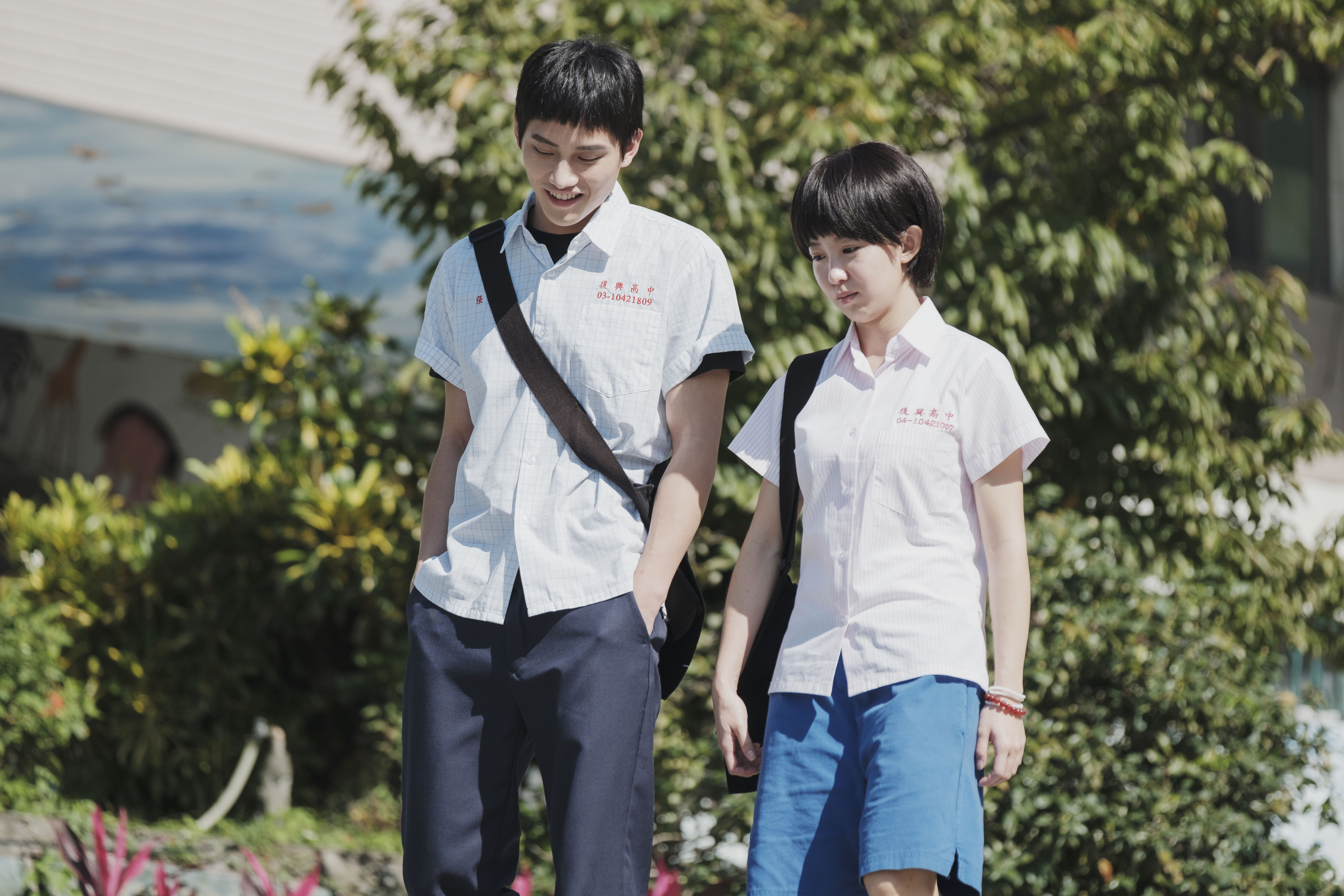 范少勳接手蔡凡熙與郭書瑤在《通靈2》組CP，卻被郭書瑤打槍「不會撩妹」。（HBO Asia提供）