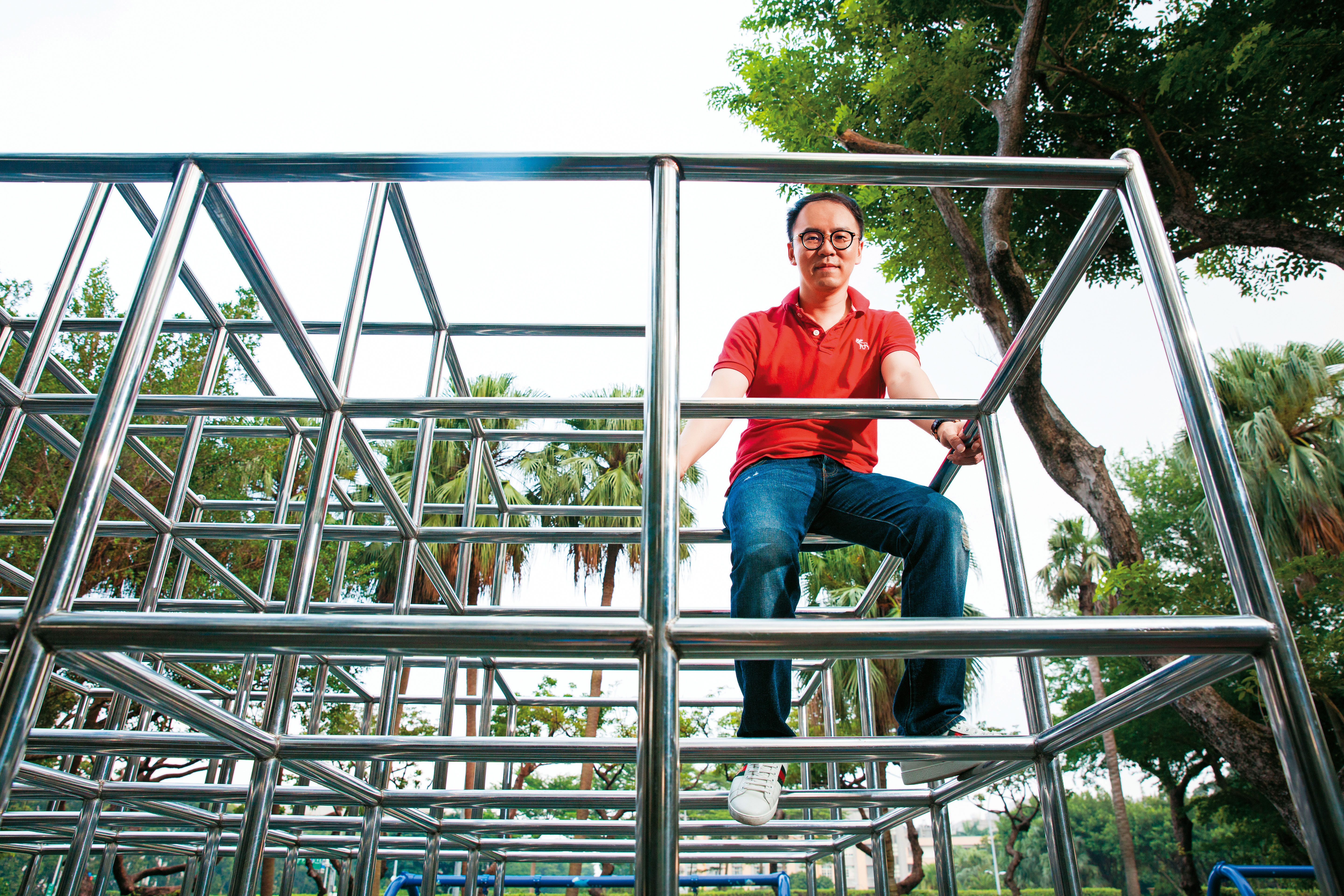 艾致富棄法律走上投資路，全因興趣使然，而他也從中找到賺錢樂趣。