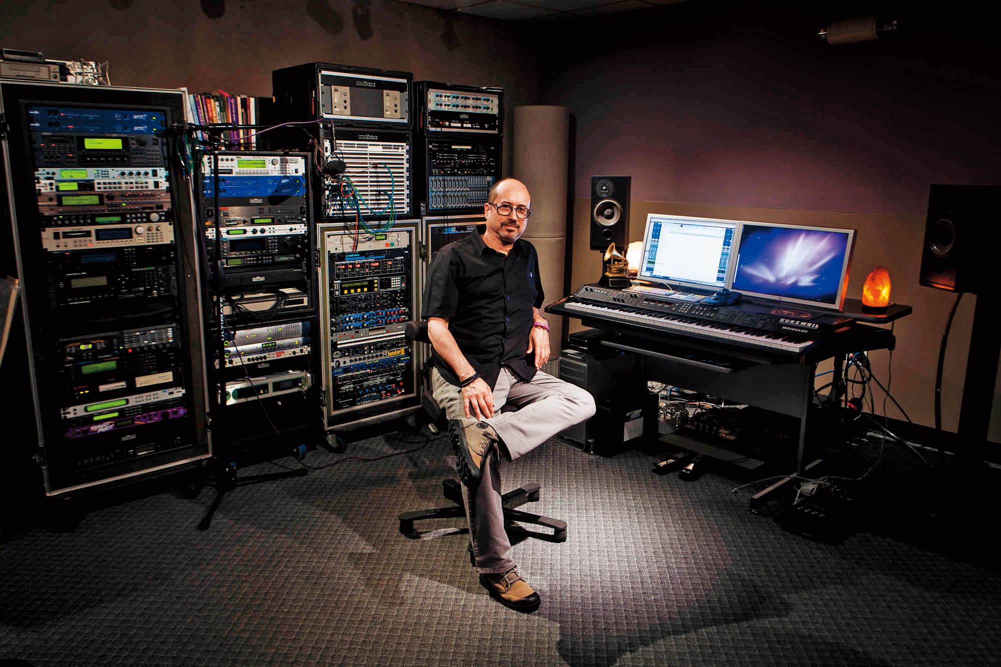 Jeff Bova身兼合成器演奏家、音樂製作人、編曲及作曲家等多種職務,生涯參與製作超過300張專輯。(Jeff Bova提供)