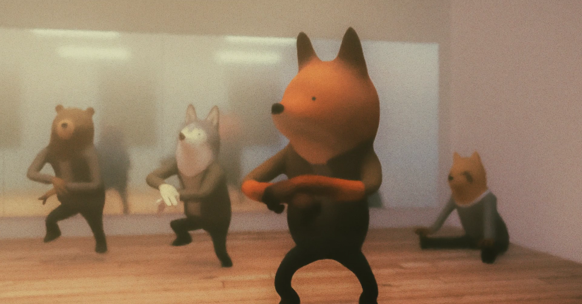 韓國動畫《吉祥物輓歌》拿下本屆台中動畫影展短片競賽首獎。（台中國際動畫影展提供）