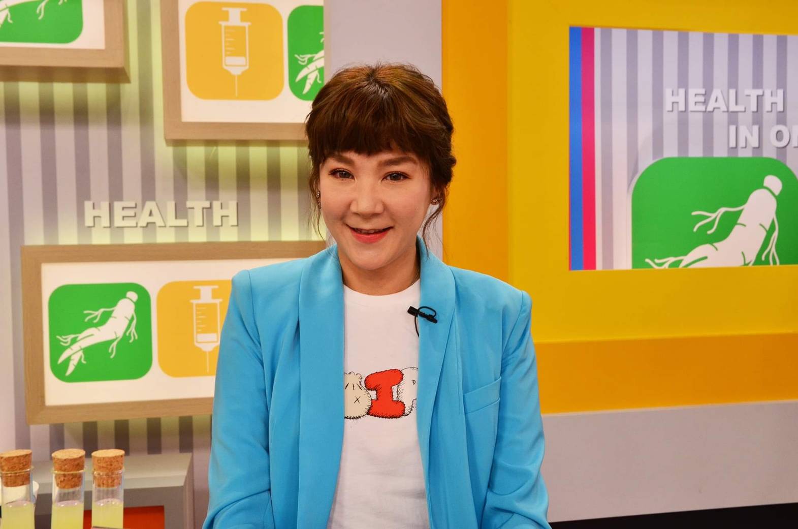 陸元琪離婚恢復單身後母兼父職，壓力大到蕁麻疹反覆發作，只能每天吞藥壓下來。（緯來提供）