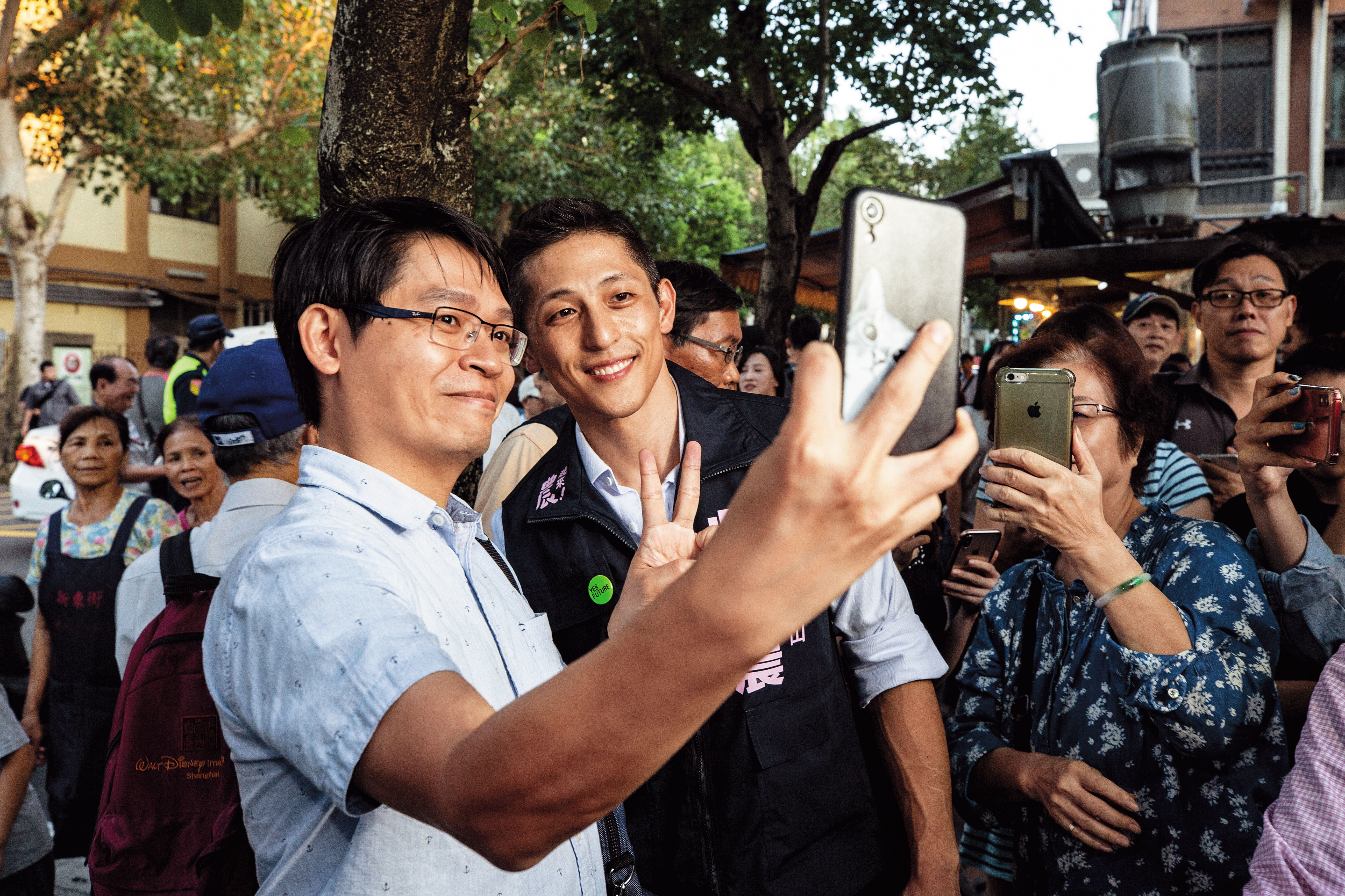 以國防為政見，吳怡農曾提出「刺蝟理論」，認為若能強化國防，即使獅子老虎也不敢輕易併吞，台灣才能安全。