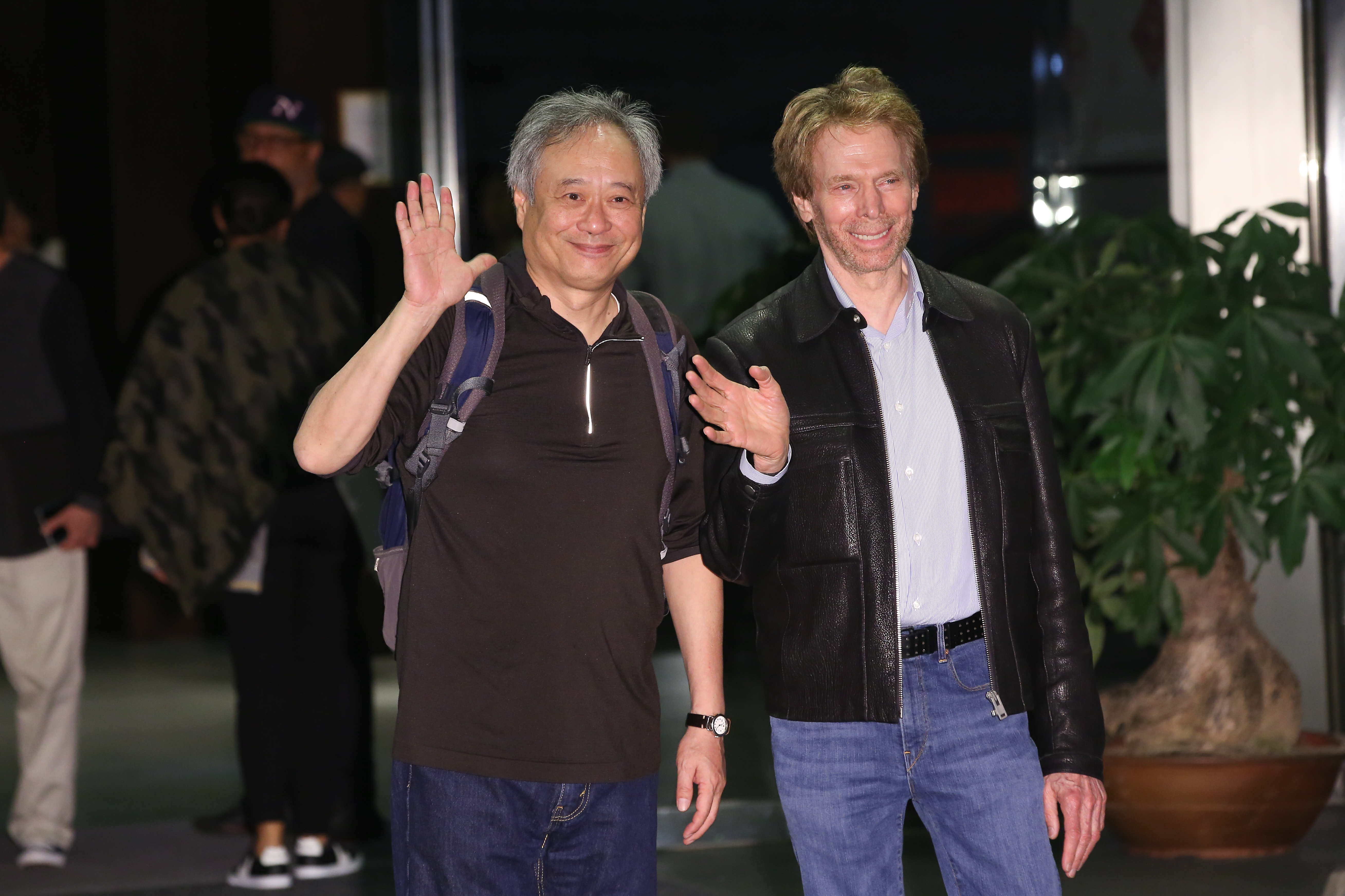 導演李安（左）與製片傑瑞布洛克海默。