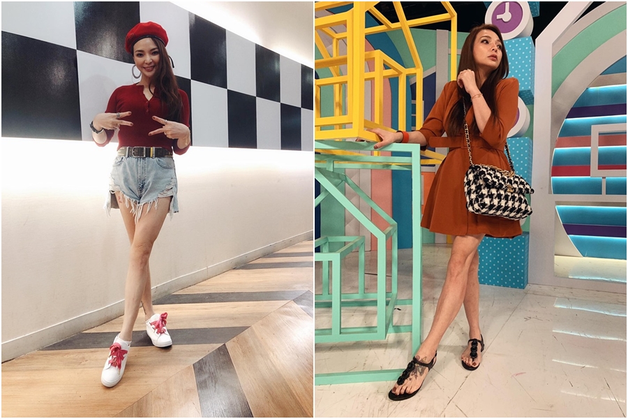 藝人小甜甜近年來致力於減重，並且也取得了卓越的成果。（翻攝小甜甜臉書）