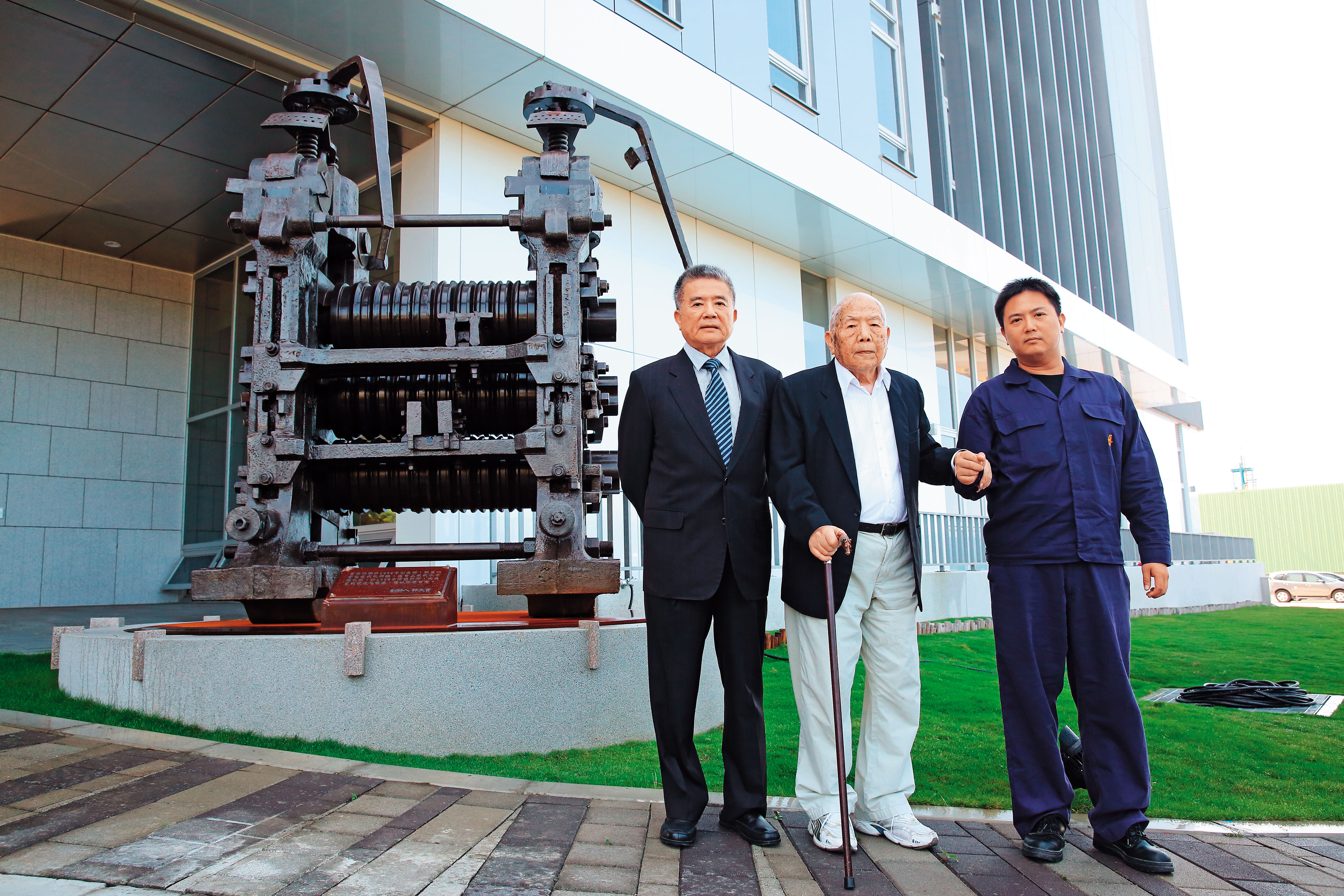 林家後代開枝散葉,採訪這天三代難得同框。