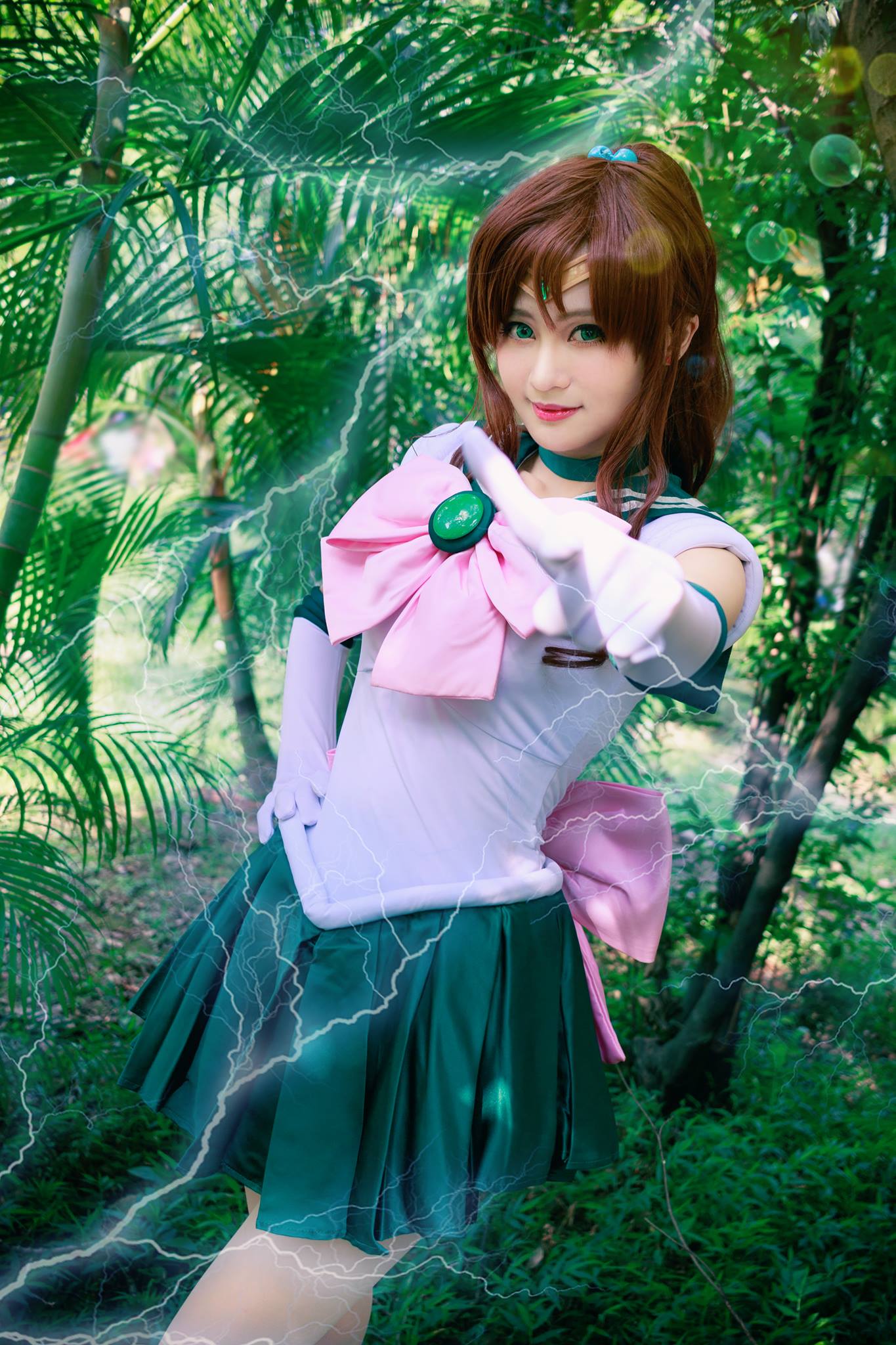 賴品妤本身也是一個專業的cosplay的玩家，有很多專業造型和照片。（翻攝自總一粉絲頁）