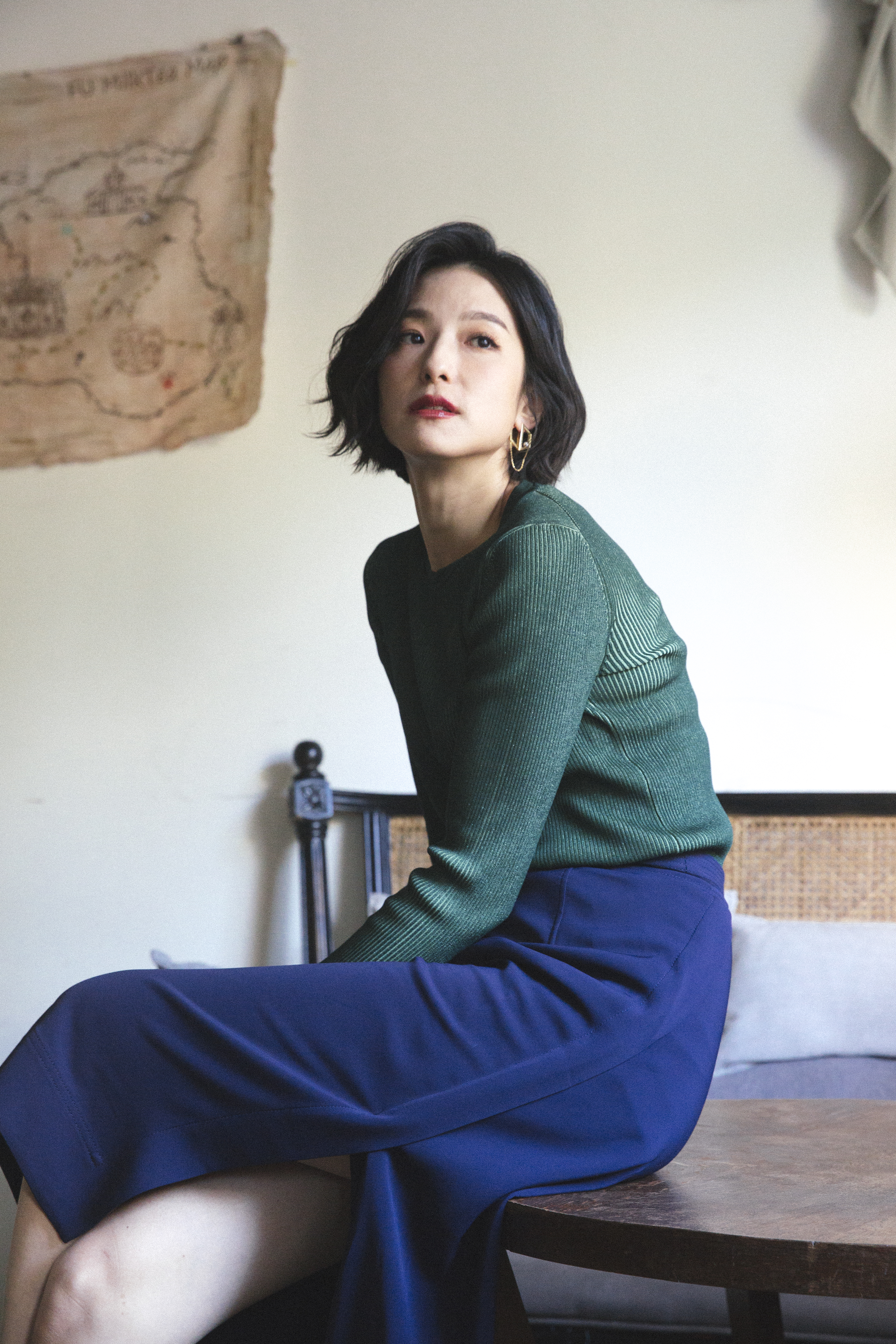 賴雅妍形容在塑造「徐菁」一角時出現難產，陣痛期特別長，也因此拍攝初期相當痛苦。