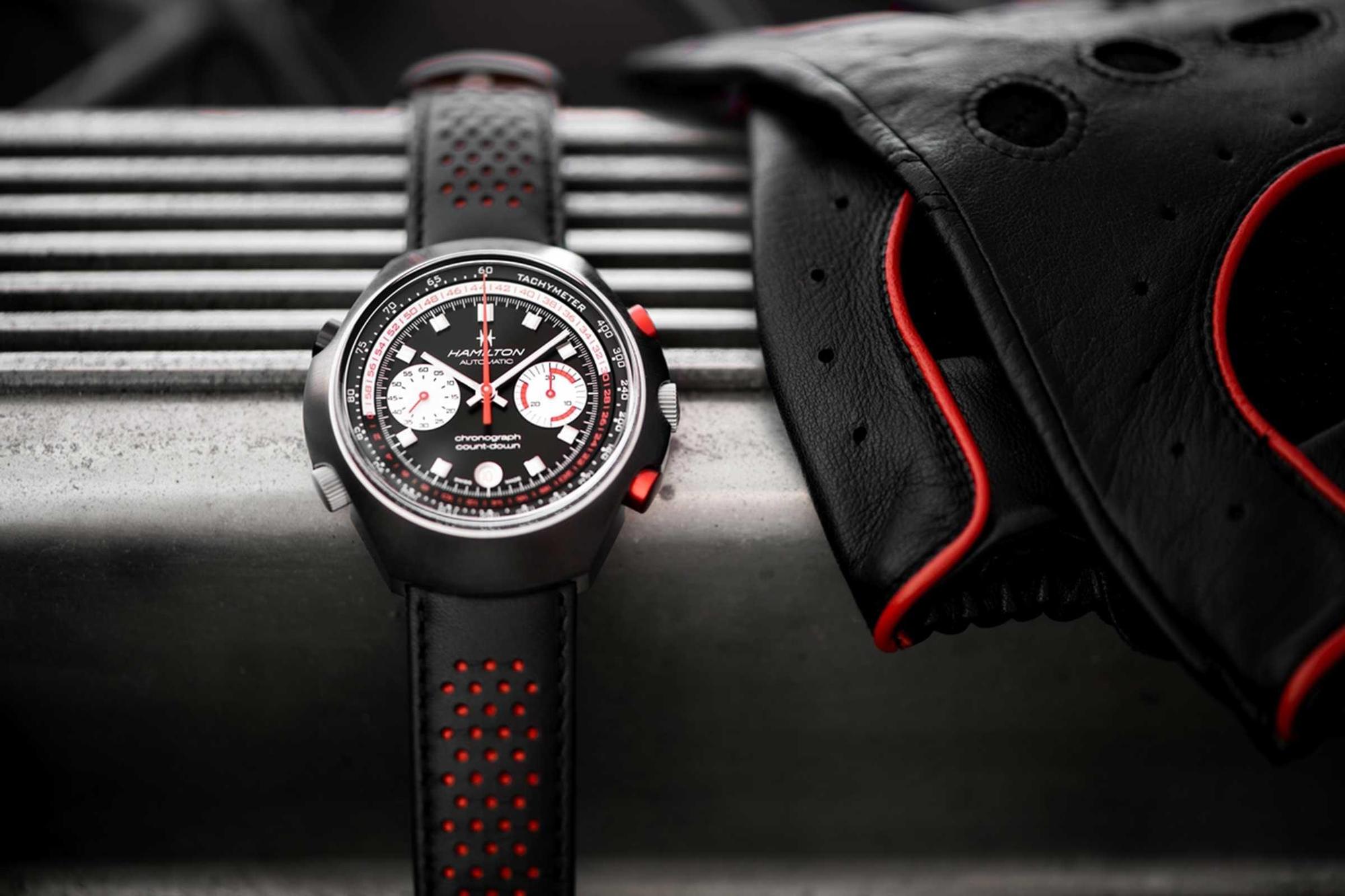 漢米爾頓推出Chrono-Matic 50腕錶，全球限量1972只，定價NT$81,400