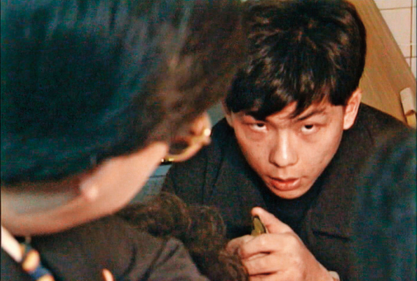 蕭仁俊23年前被捕時的模樣。（東森新聞提供）