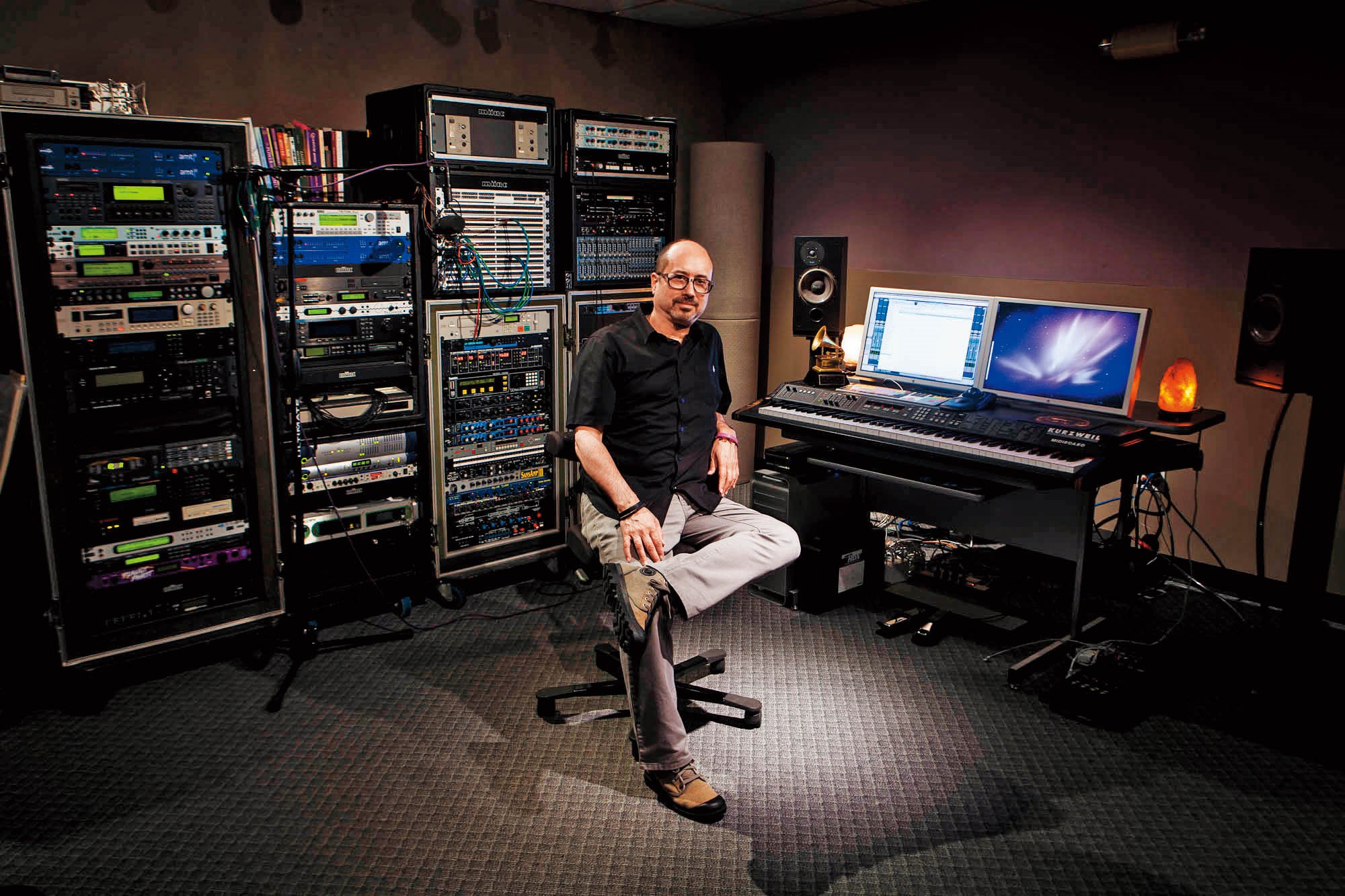 Jeff Bova身兼合成器演奏家、音樂製作人、編曲及作曲家等多種職務，生涯參與製作超過300張專輯。（Jeff Bova提供）