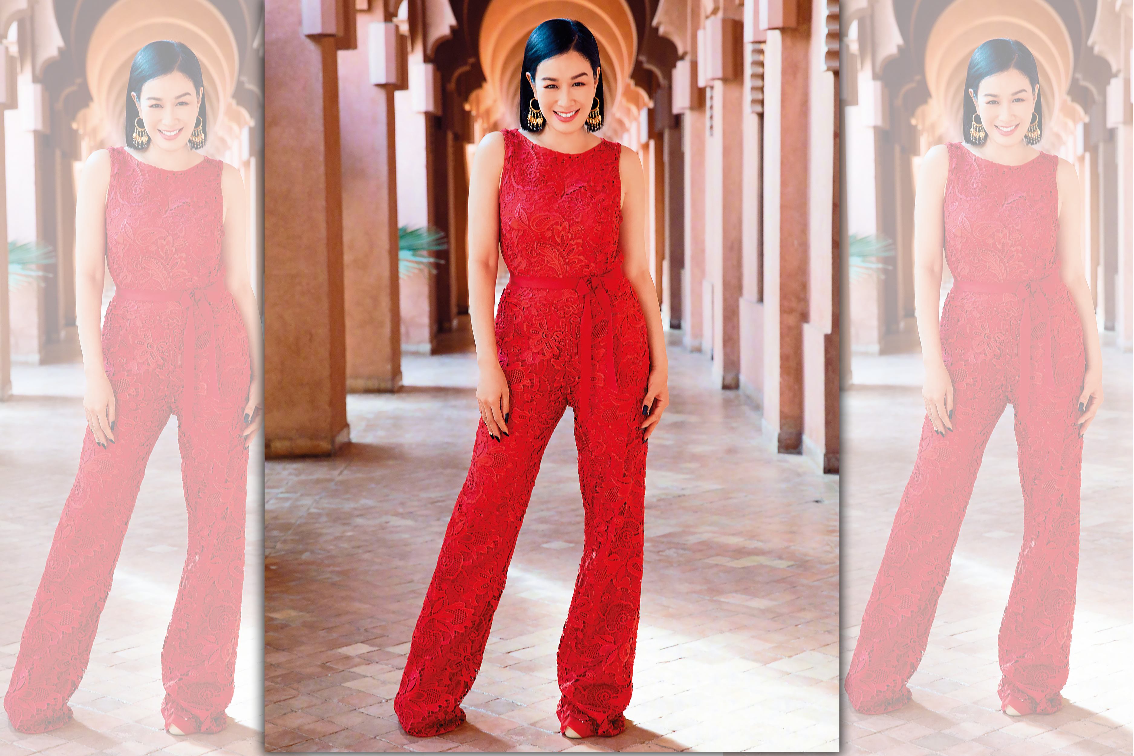 49歲的鍾麗緹當年是許多少男心目中的女神，如今狀態仍保持得不錯。（翻攝自鍾麗緹微博）