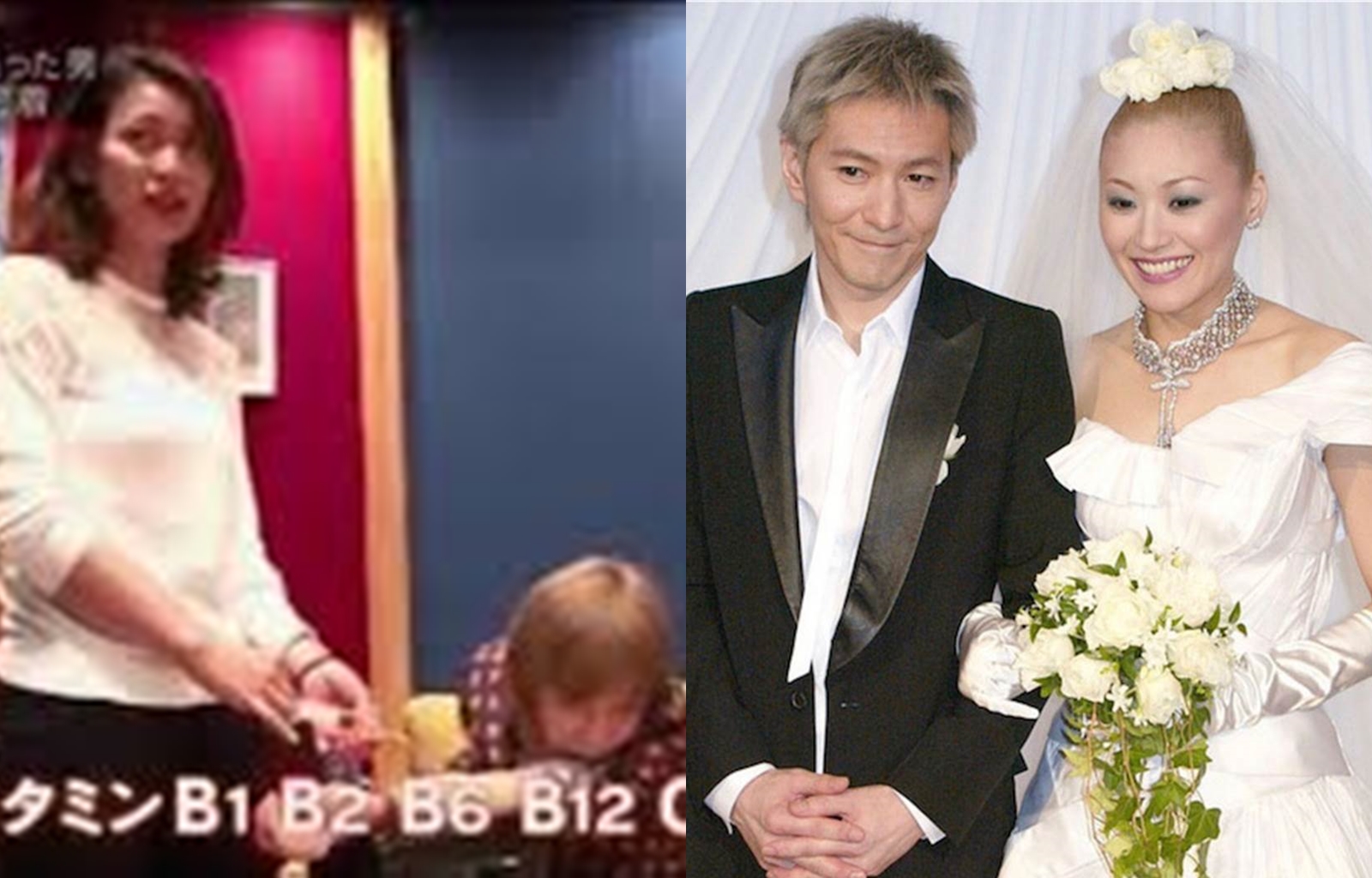 根據《週刊文春》最新一期爆料，小室哲哉不倫護理師（左），今年初正式向老婆KEIKO（右）提出離婚申請。（翻攝自網路）