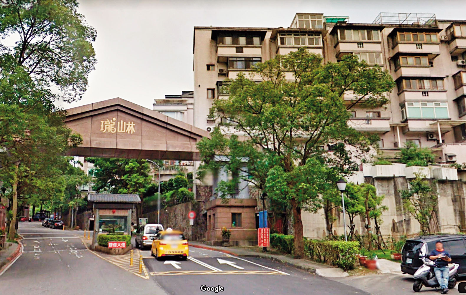 蔡城靠汐止瓏山林建案（圖）正式跨足營建業，賺了不少錢。（翻攝GoogleMap）