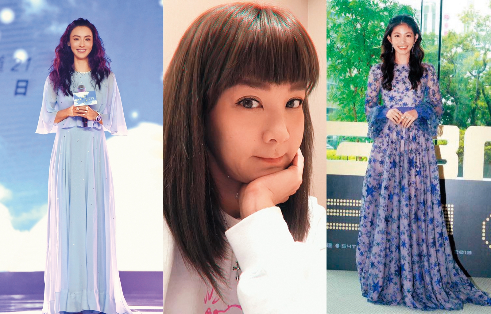 除了小禎外，過往也有不少恢復單身的女星急著談戀愛，下場卻不甚美好。（合成圖，翻攝臉書、微博）